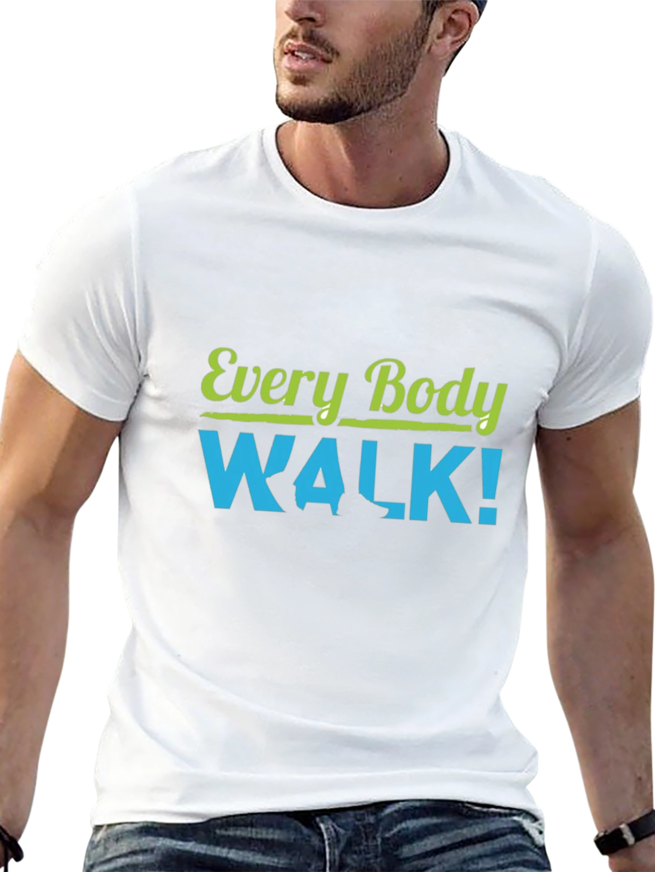 Every Body Walk! Black T-Shirt