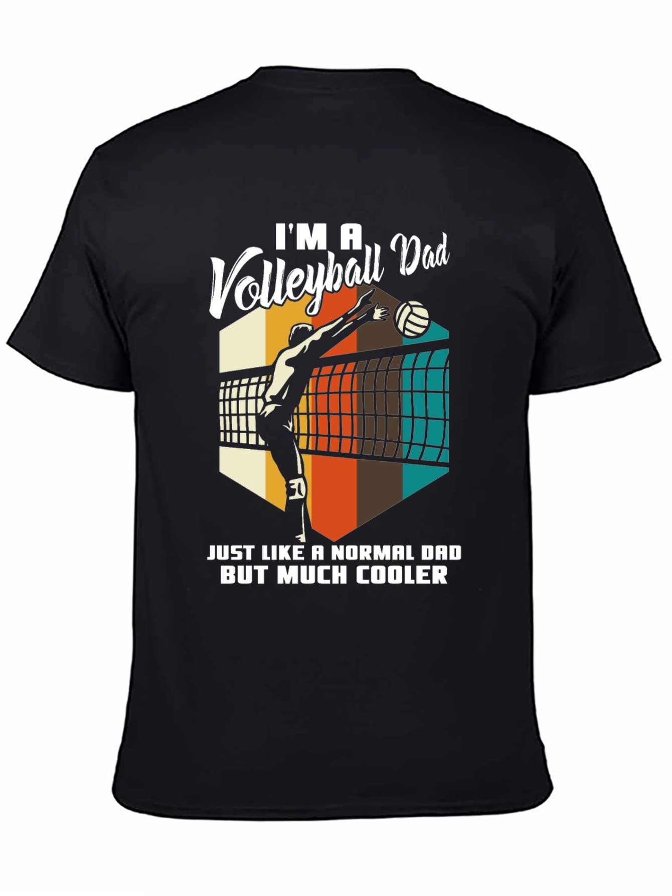 Volleyball Dad T-Shirt - Cool Dad Edition