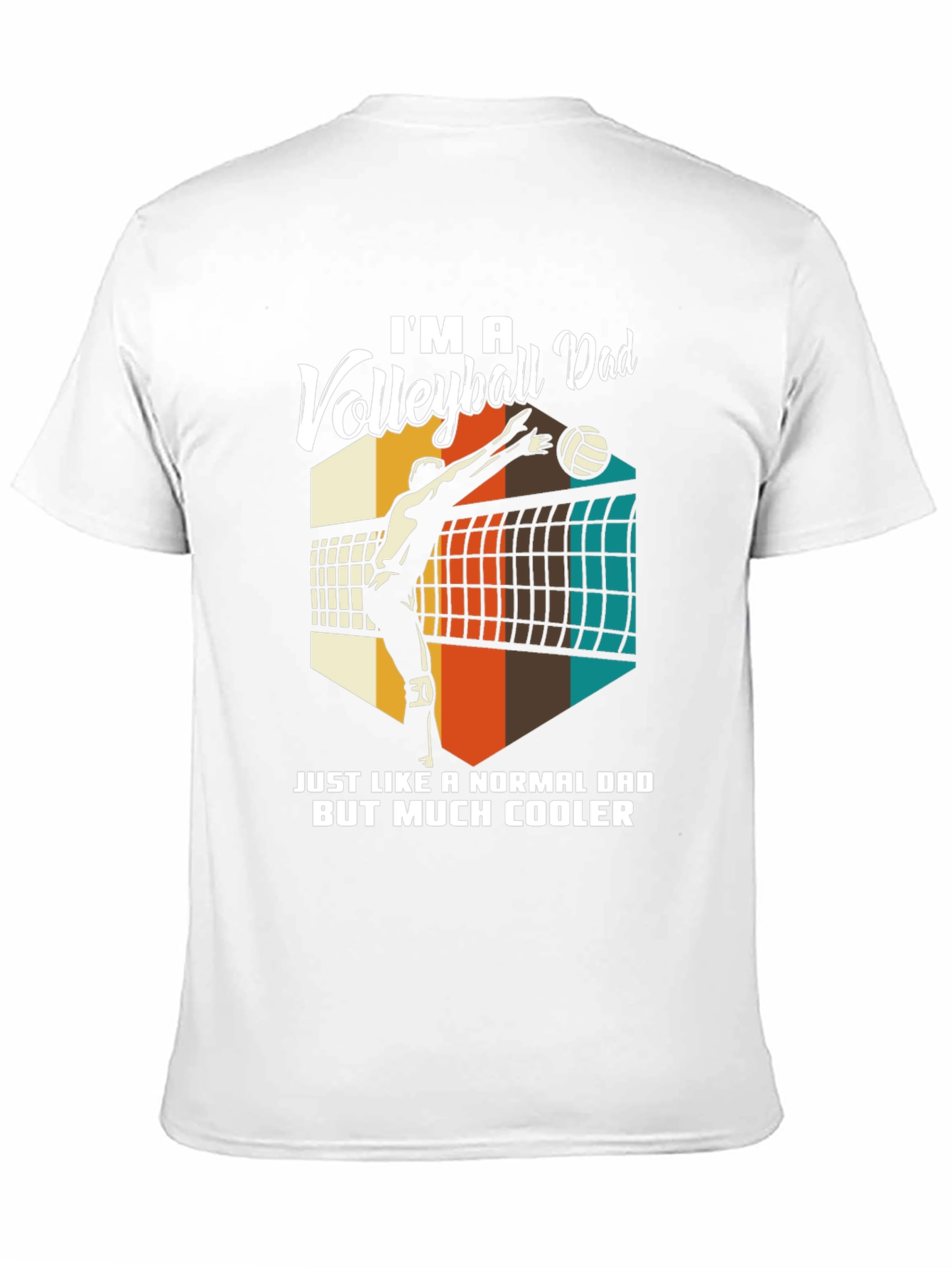 Volleyball Dad T-Shirt - Cool Dad Edition