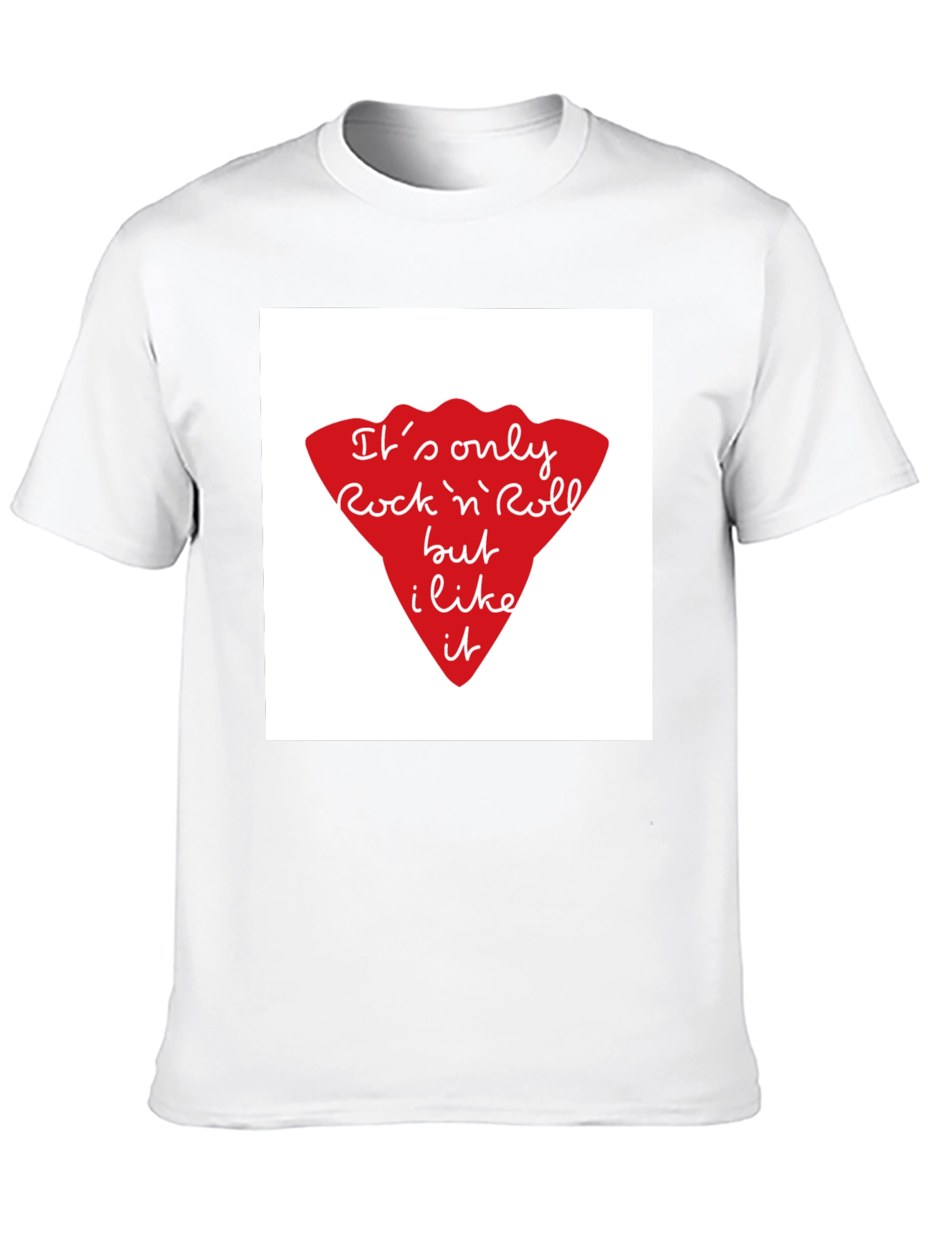 Rock n Roll Graphic Tee - Black Unisex T-Shirt
