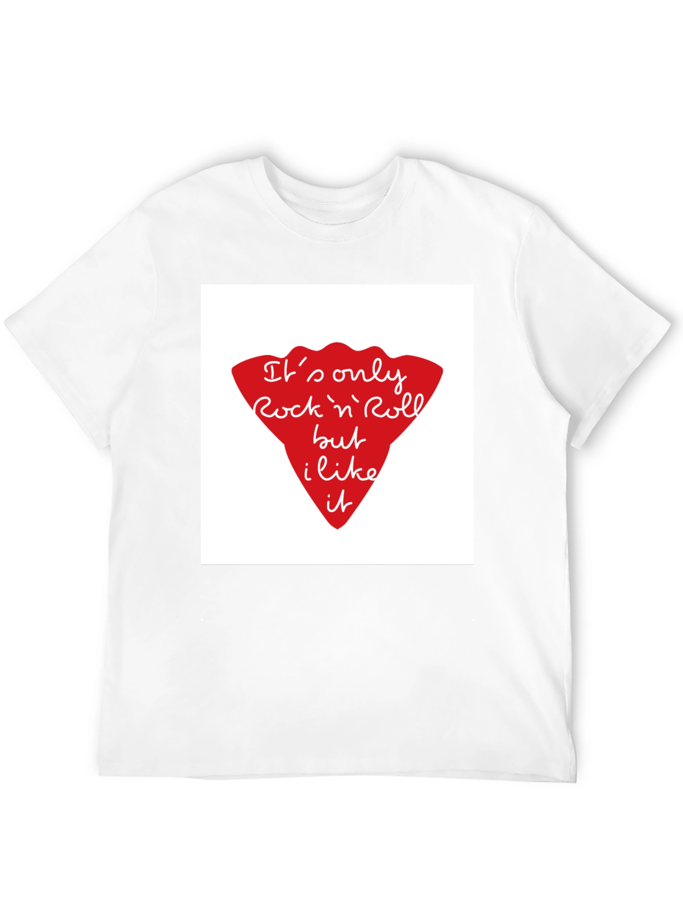 Rock n Roll Graphic Tee - Black Unisex T-Shirt