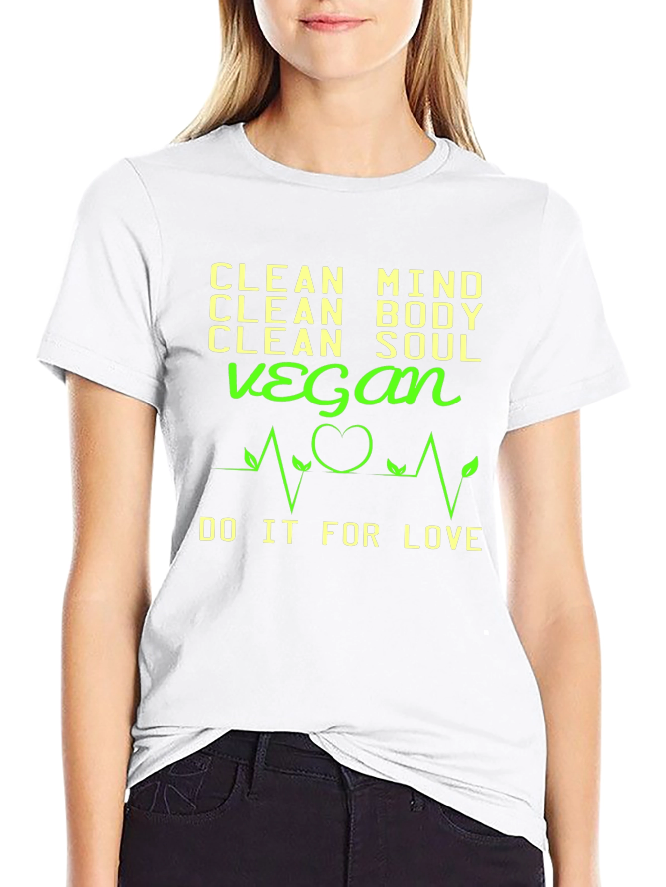 Vegan Clean Mind Body Soul T-Shirt