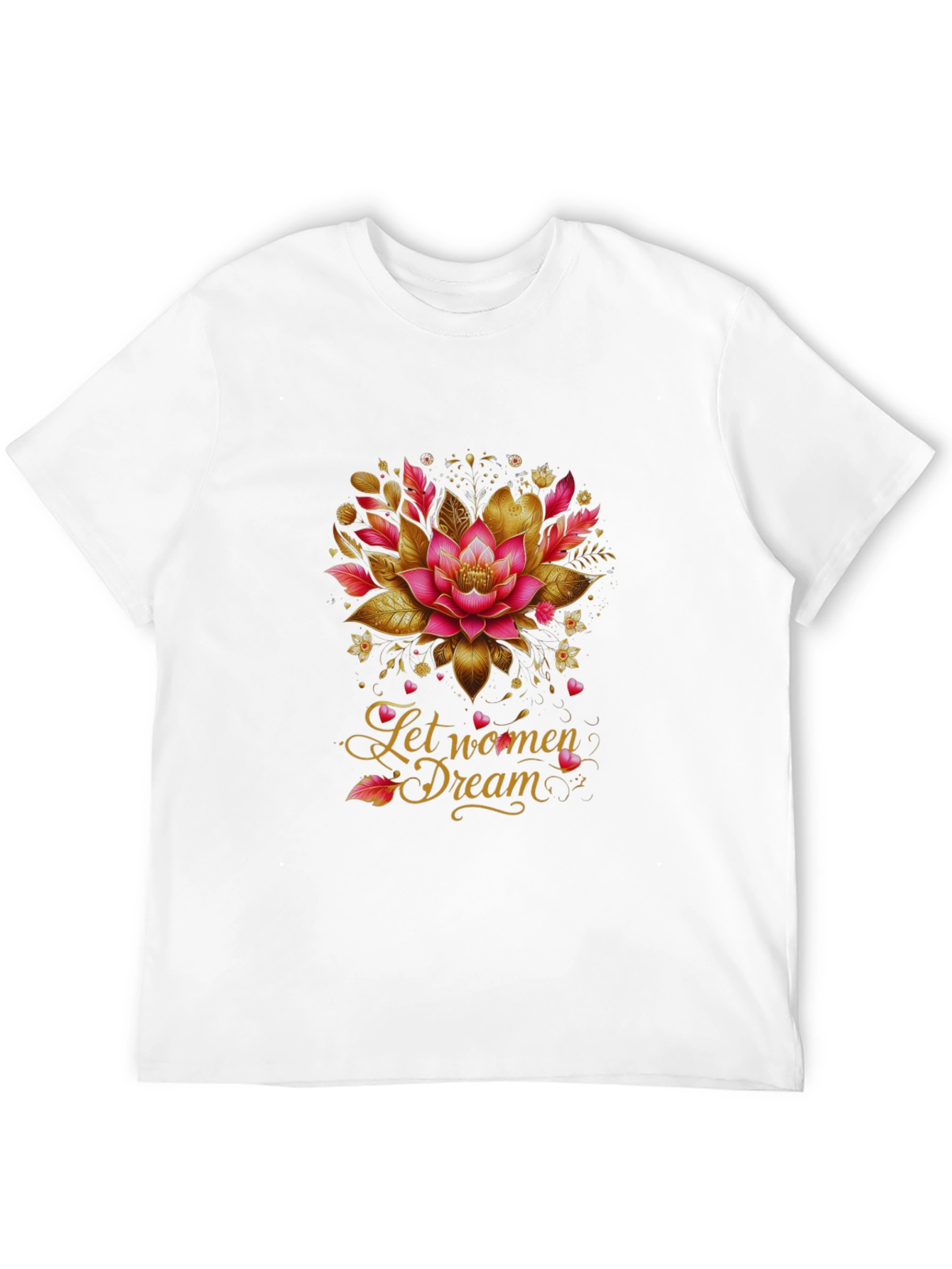 Empowering Lotus Womens Dream Graphic Tee