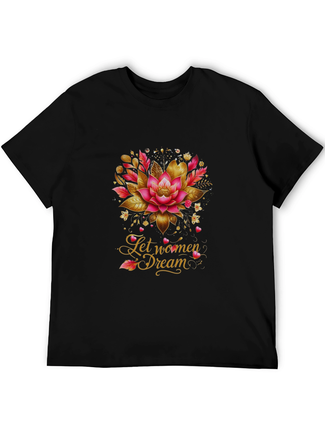 Empowering Lotus Womens Dream Graphic Tee