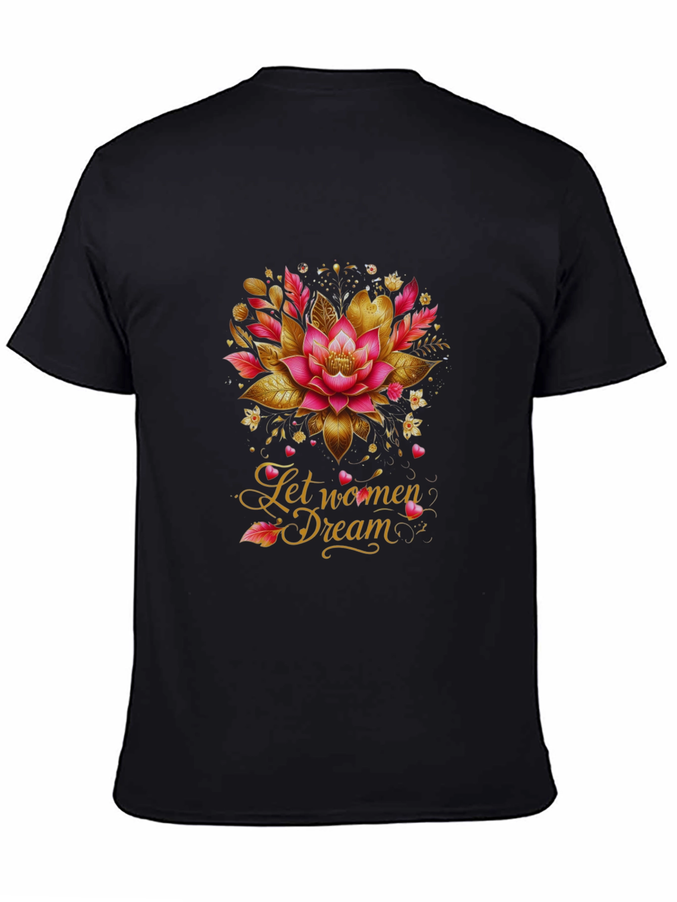 Empowering Lotus Womens Dream Graphic Tee