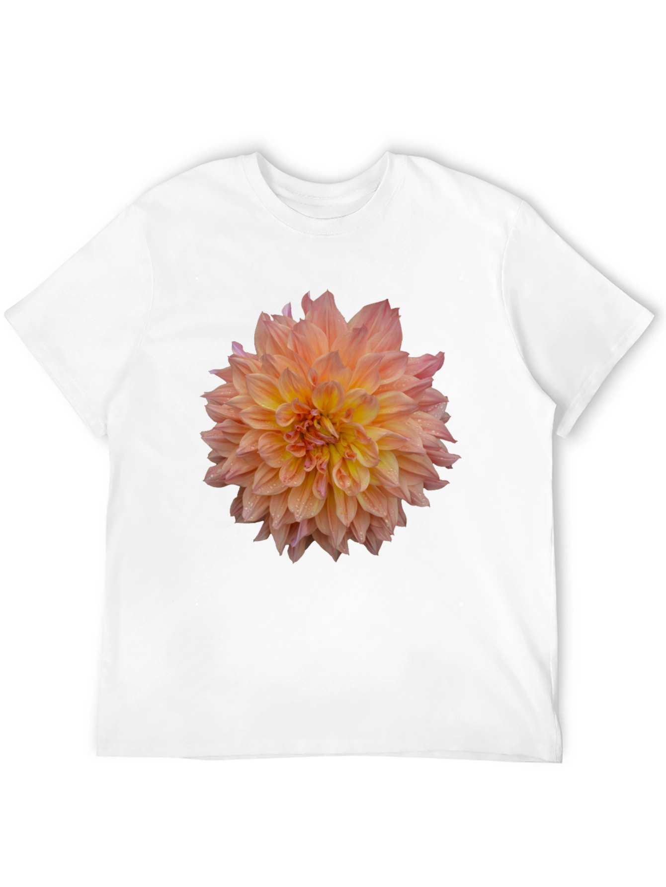 Floral Print Tee - Stylish Graphic T-Shirt