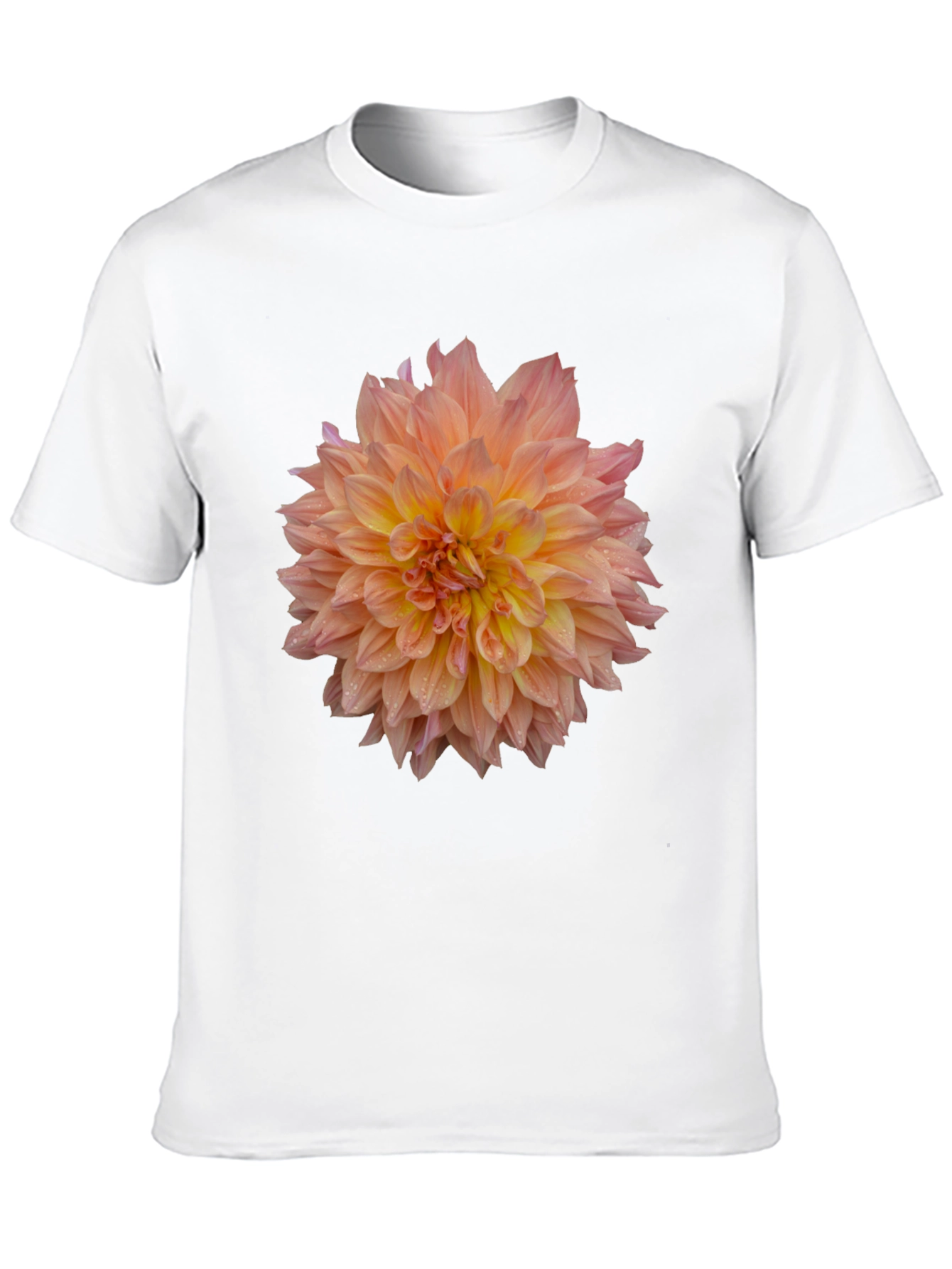 Floral Print Tee - Stylish Graphic T-Shirt
