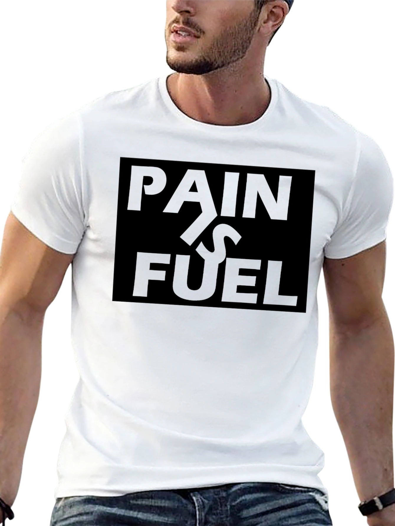 Pain Is Fuel Black T-Shirt