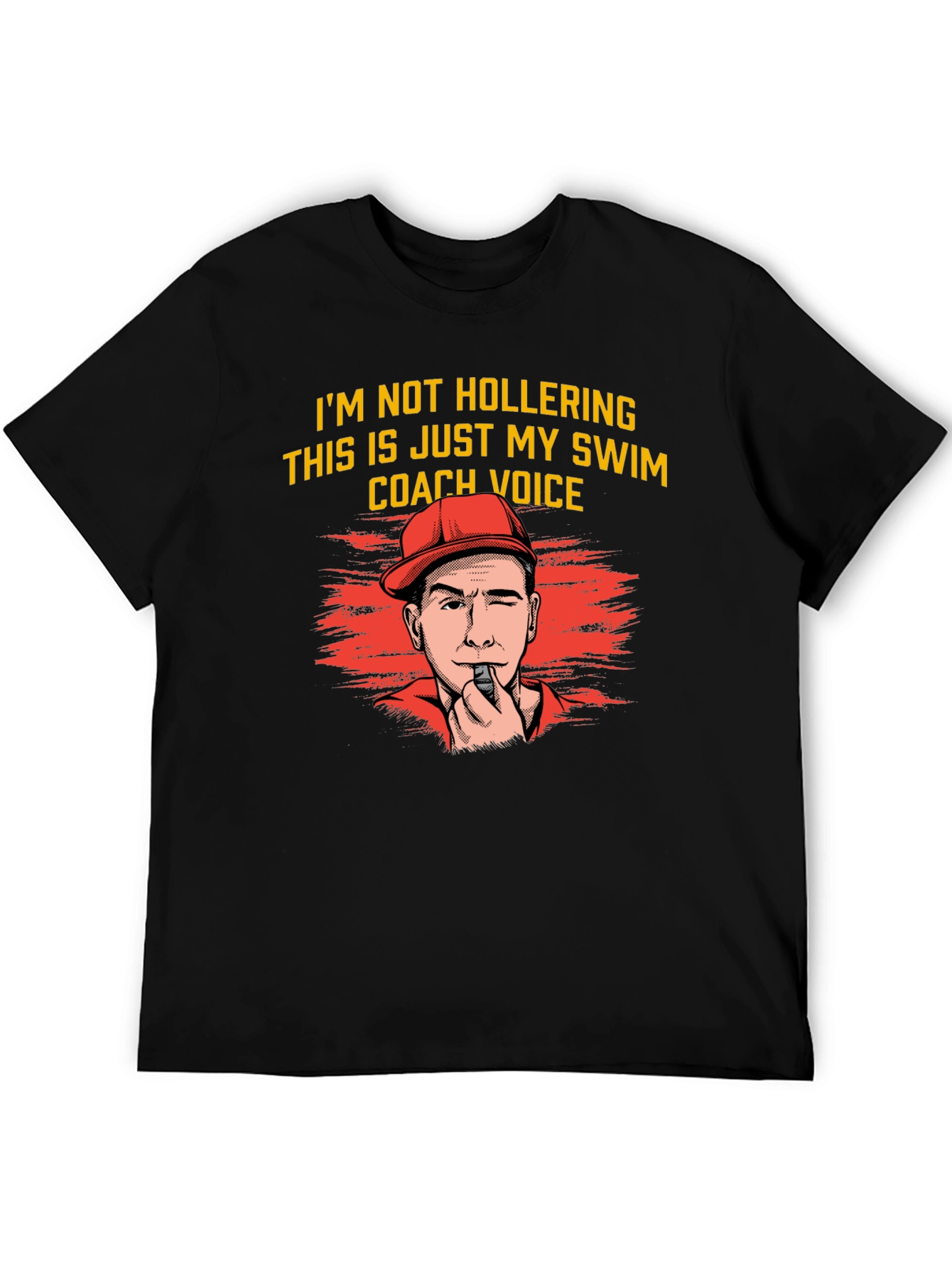 Swim Coach Voice T-Shirt Funny Gift for Swimmers