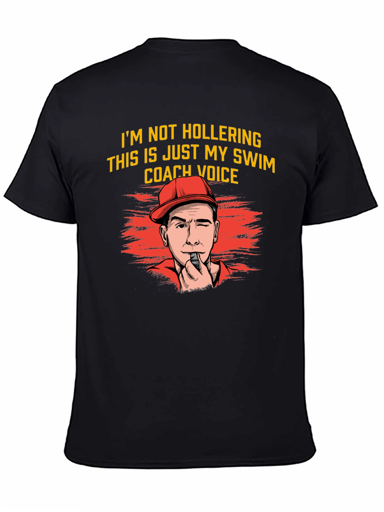 Swim Coach Voice T-Shirt Funny Gift for Swimmers