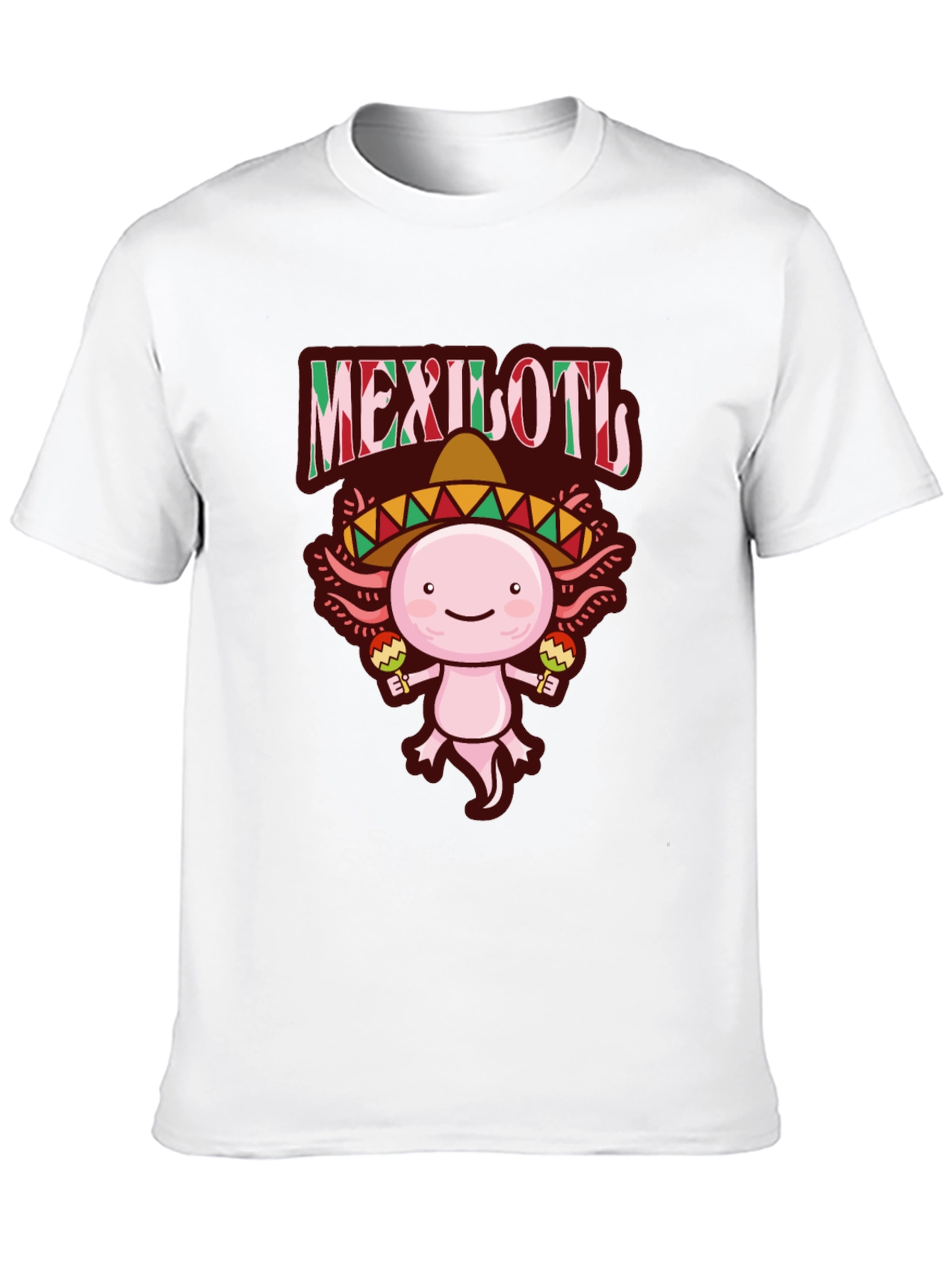Mexilotl Axolotl T-Shirt - Cinco de Mayo