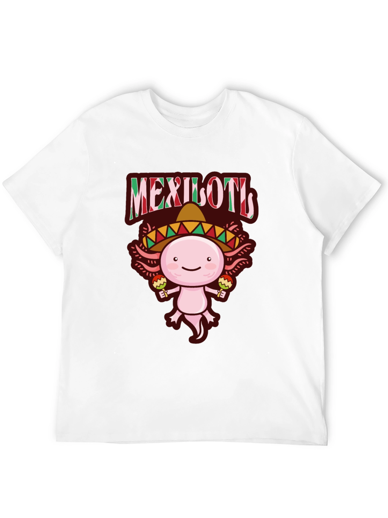 Mexilotl Axolotl T-Shirt - Cinco de Mayo