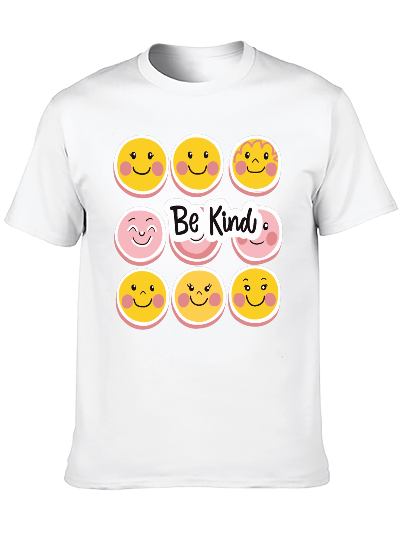Be Kind Smiley Face T-Shirt
