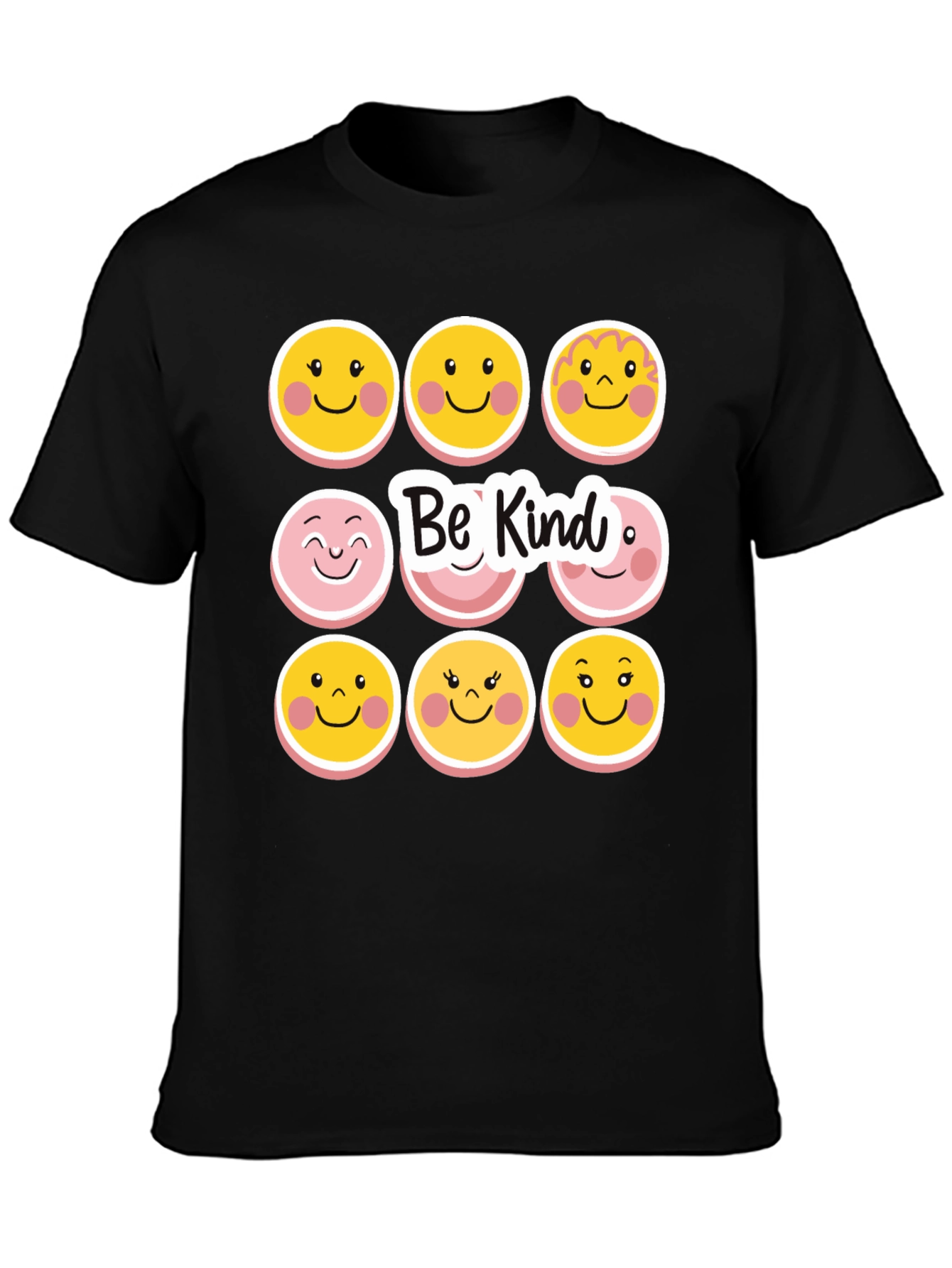 Be Kind Smiley Face T-Shirt