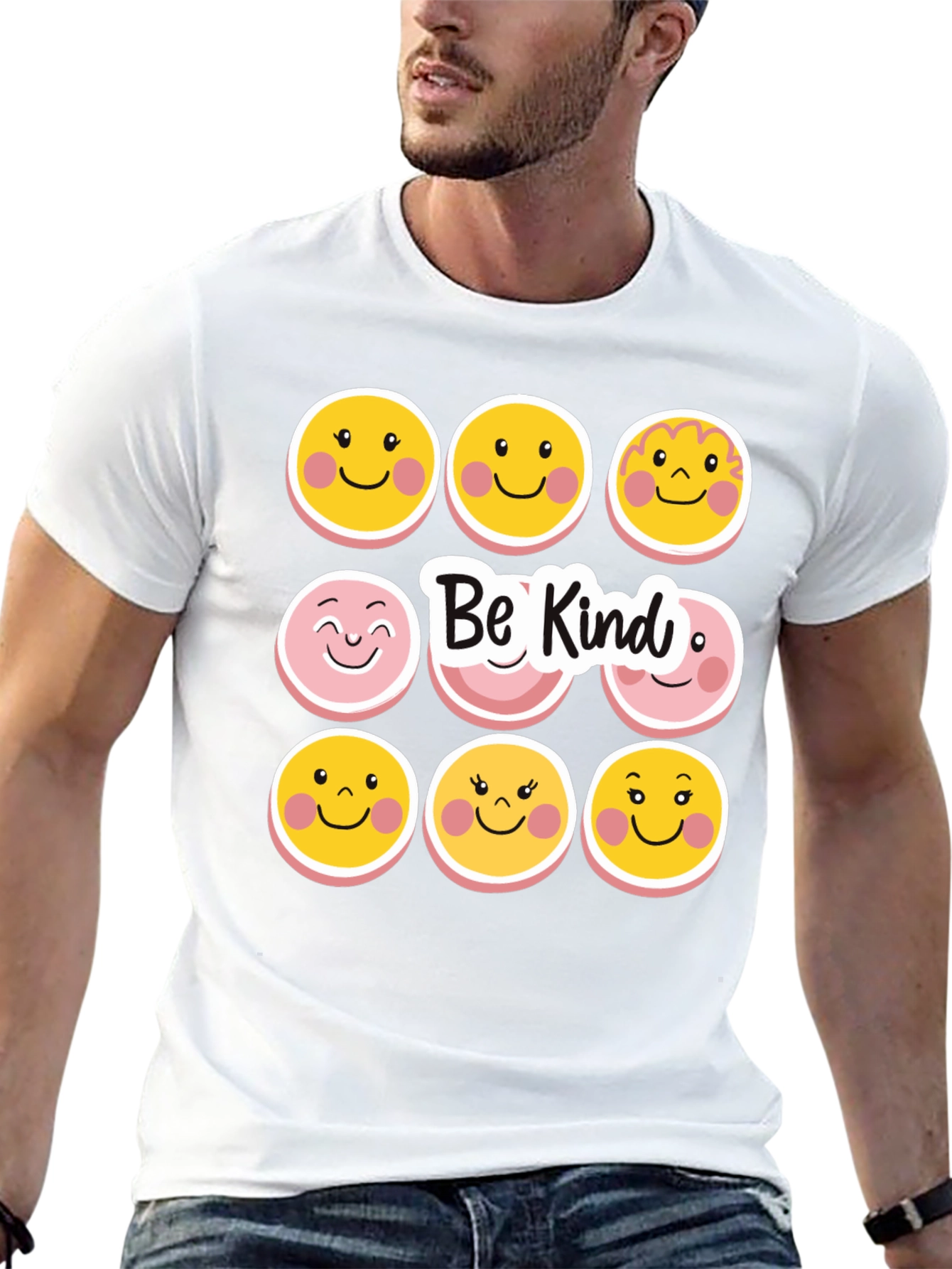 Be Kind Smiley Face T-Shirt