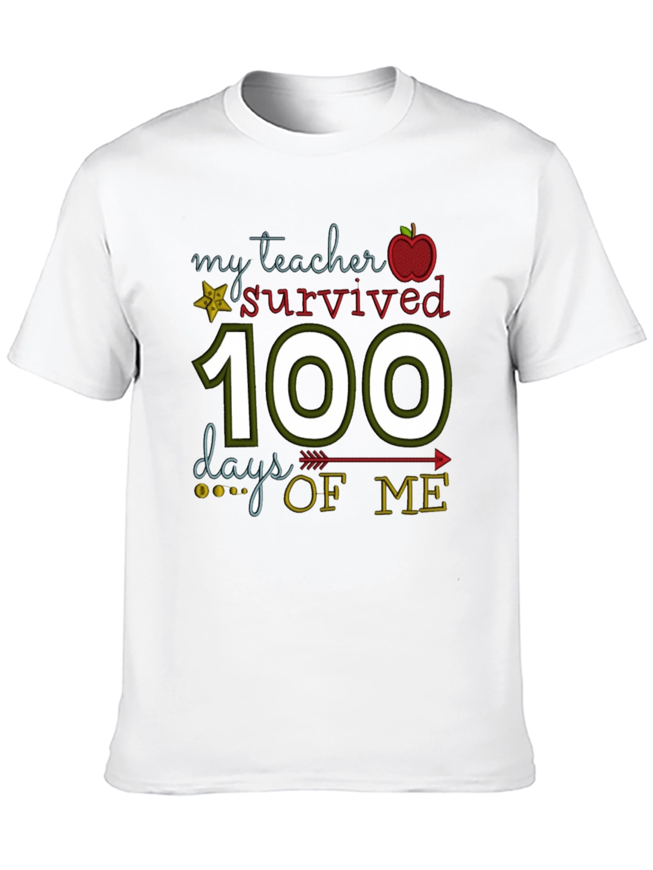 Teacher Survived 100 Days of Me T-Shirt