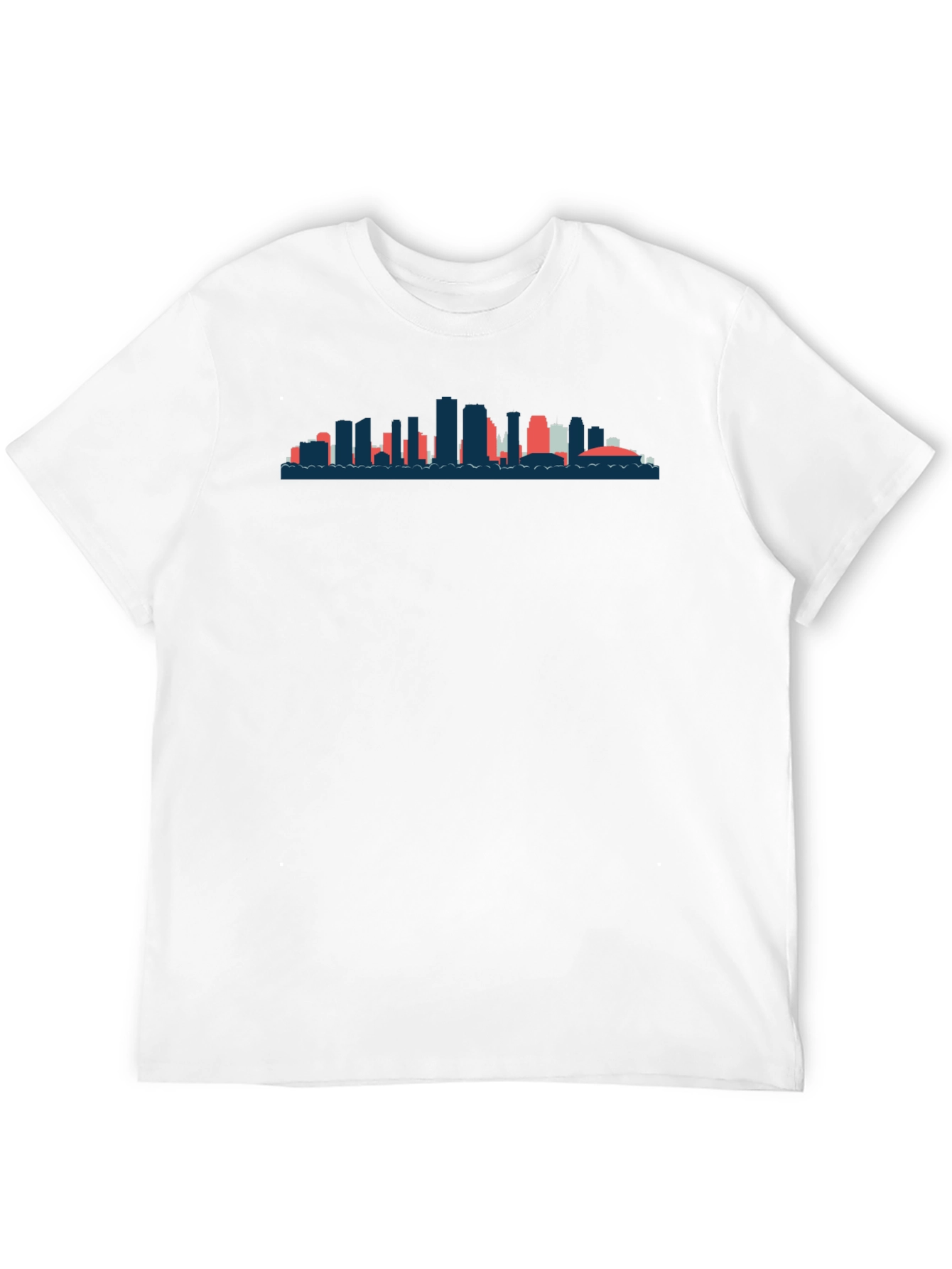 Cityscape Silhouette Tee - Modern Graphic T-Shirt