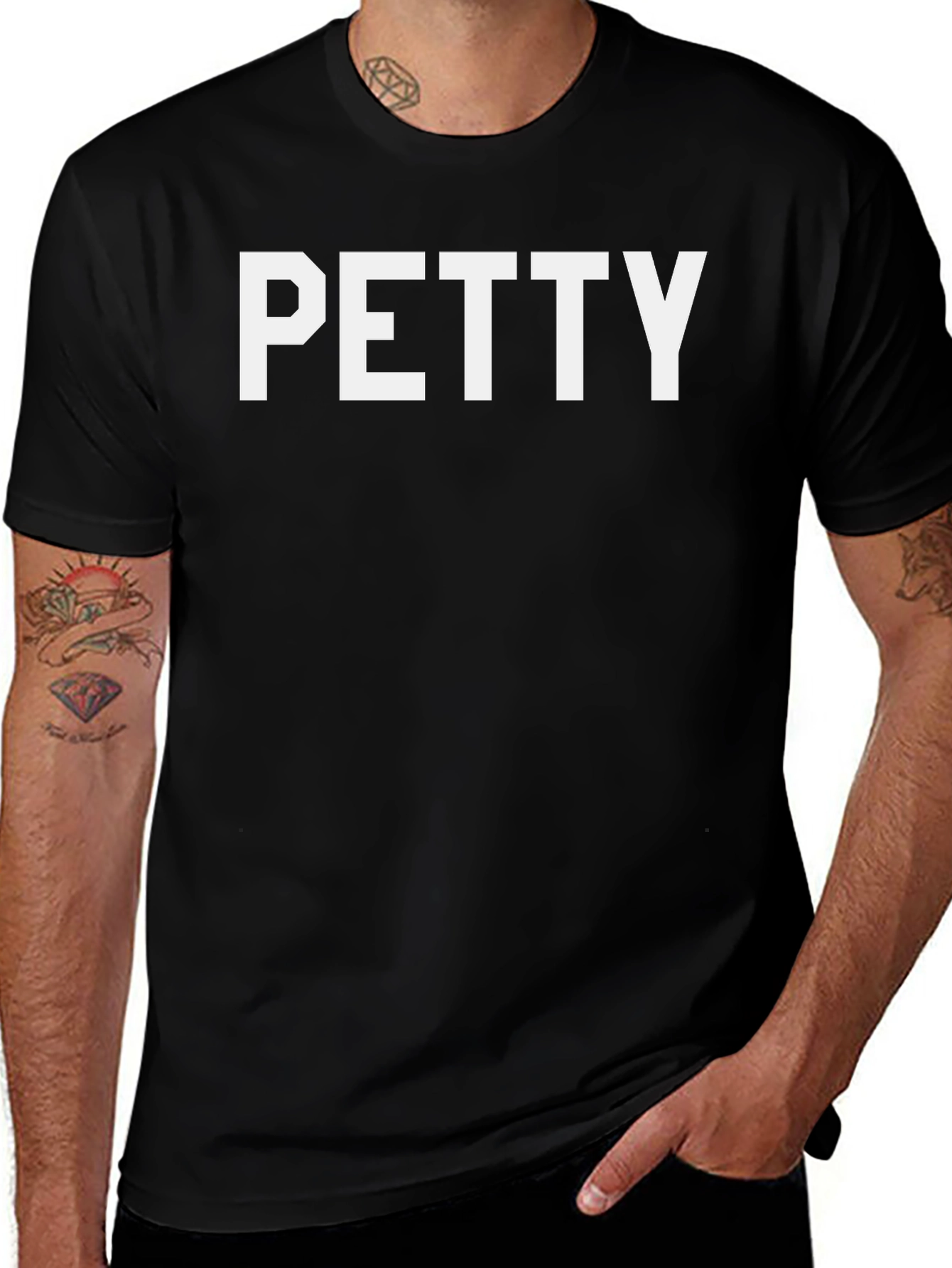 Petty Graphic Tee - Bold Statement Shirt