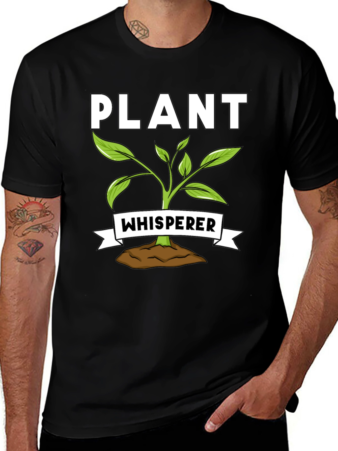 Plant Whisperer Graphic Tee - Gardener T-Shirt
