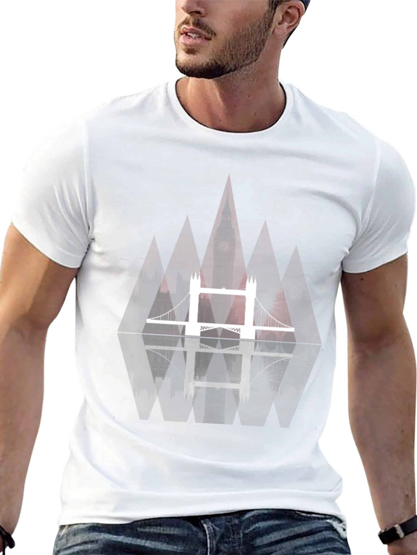 London Bridge Graphic Tee - Modern Design