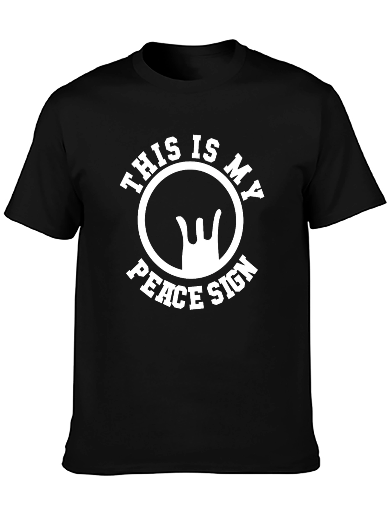 This is My Peace Sign T-Shirt - Rock On!