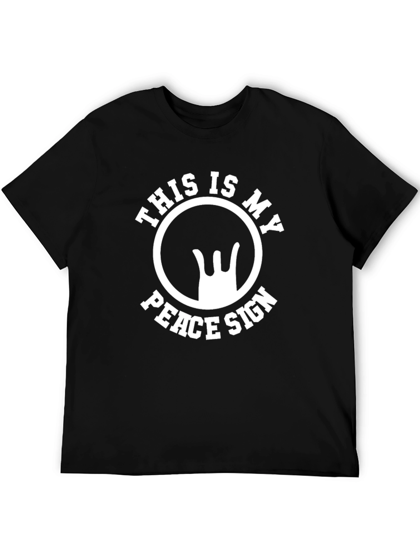This is My Peace Sign T-Shirt - Rock On!