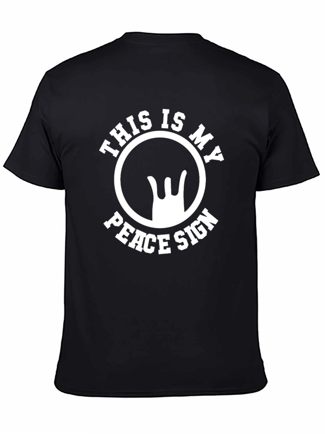 This is My Peace Sign T-Shirt - Rock On!