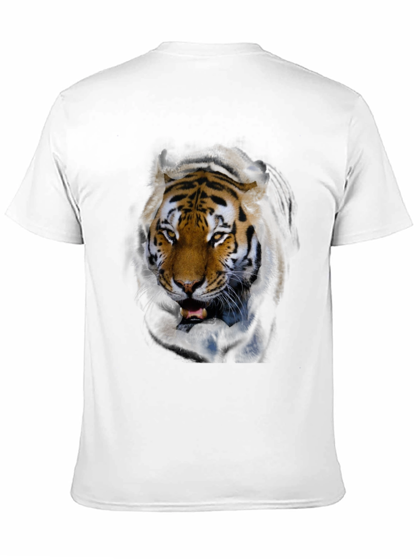 Tiger Graphic Black T-Shirt - Mens