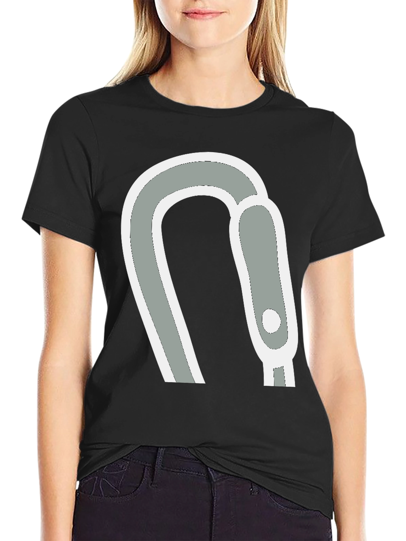 Carabiner Graphic Tee - Black