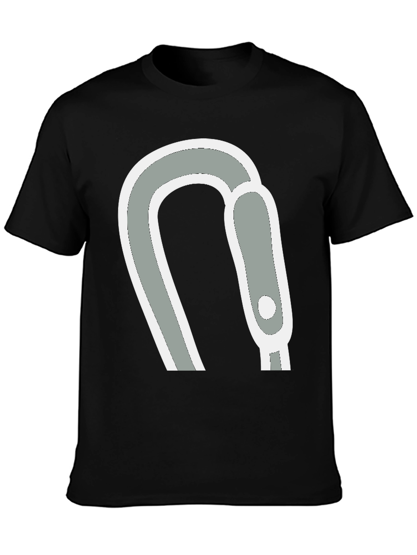 Carabiner Graphic Tee - Black