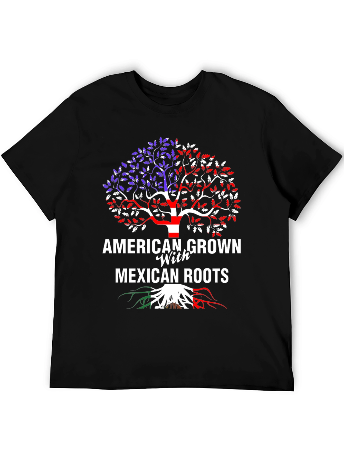 American Grown Mexican Roots T-Shirt