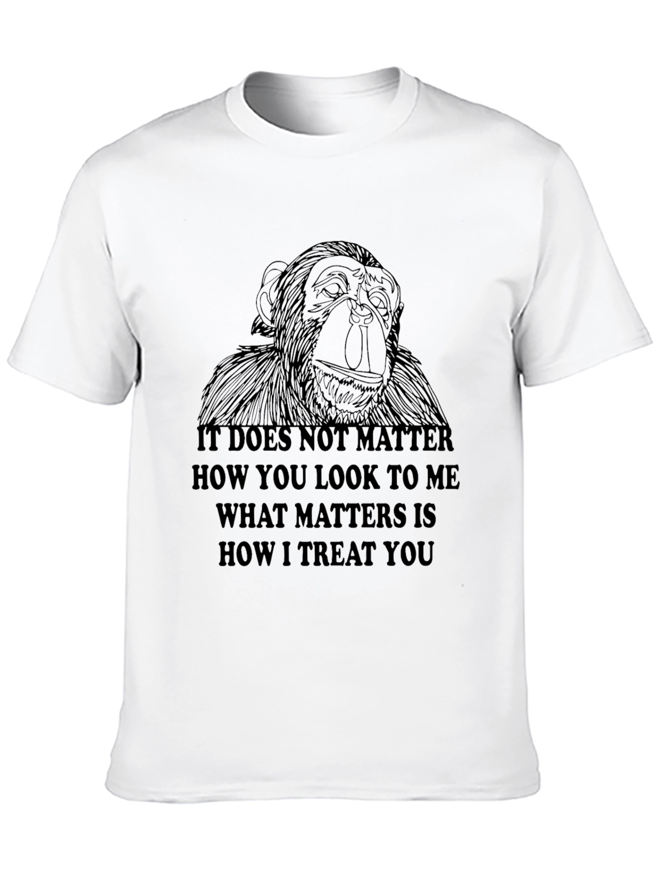 Chimpanzee T-Shirt - Kindness Matters