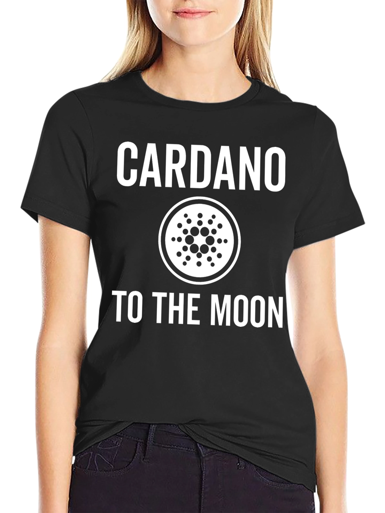 Cardano Crypto T-Shirt - To The Moon!