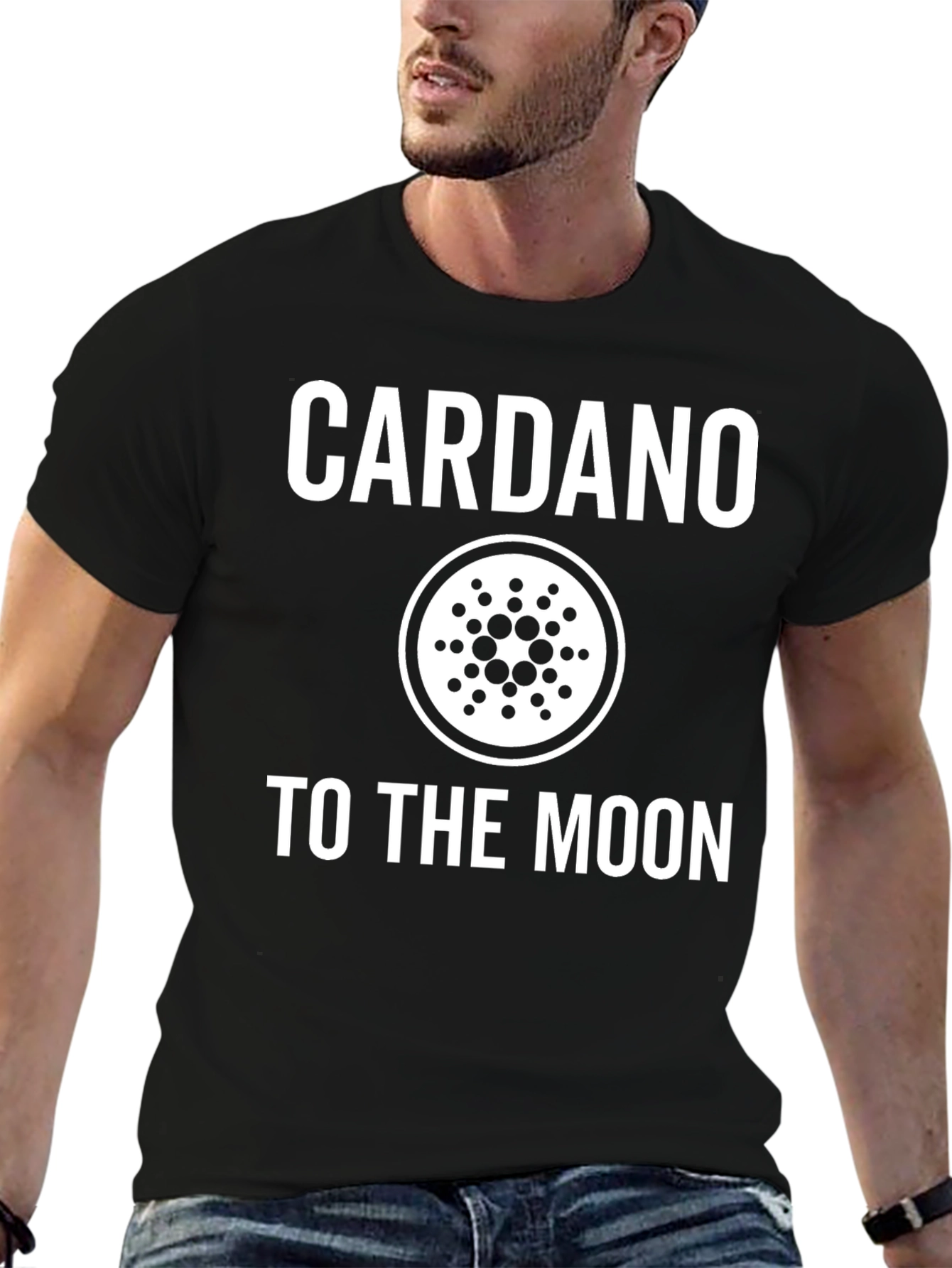 Cardano Crypto T-Shirt - To The Moon!