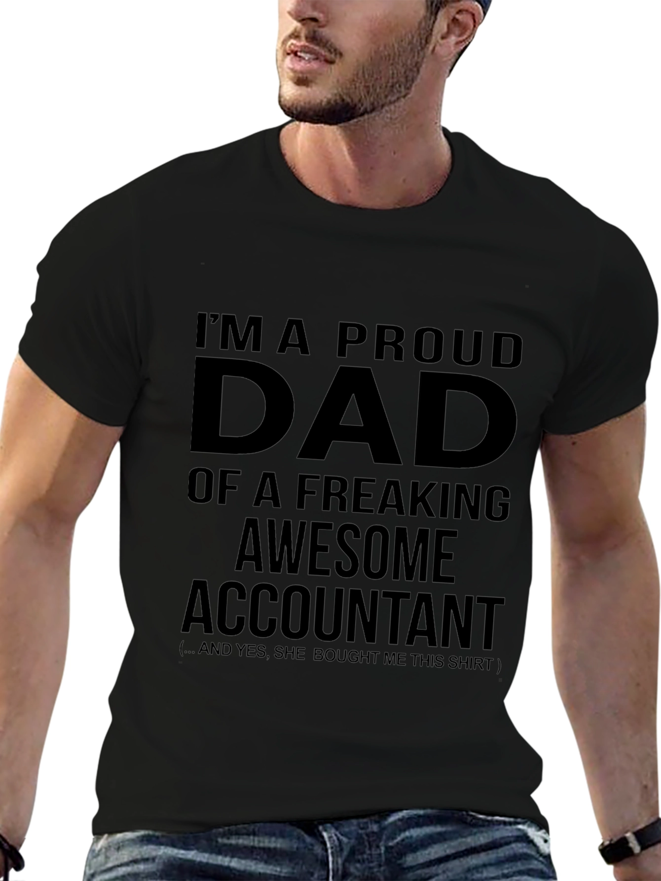 Proud Dad of an Awesome Accountant T-Shirt