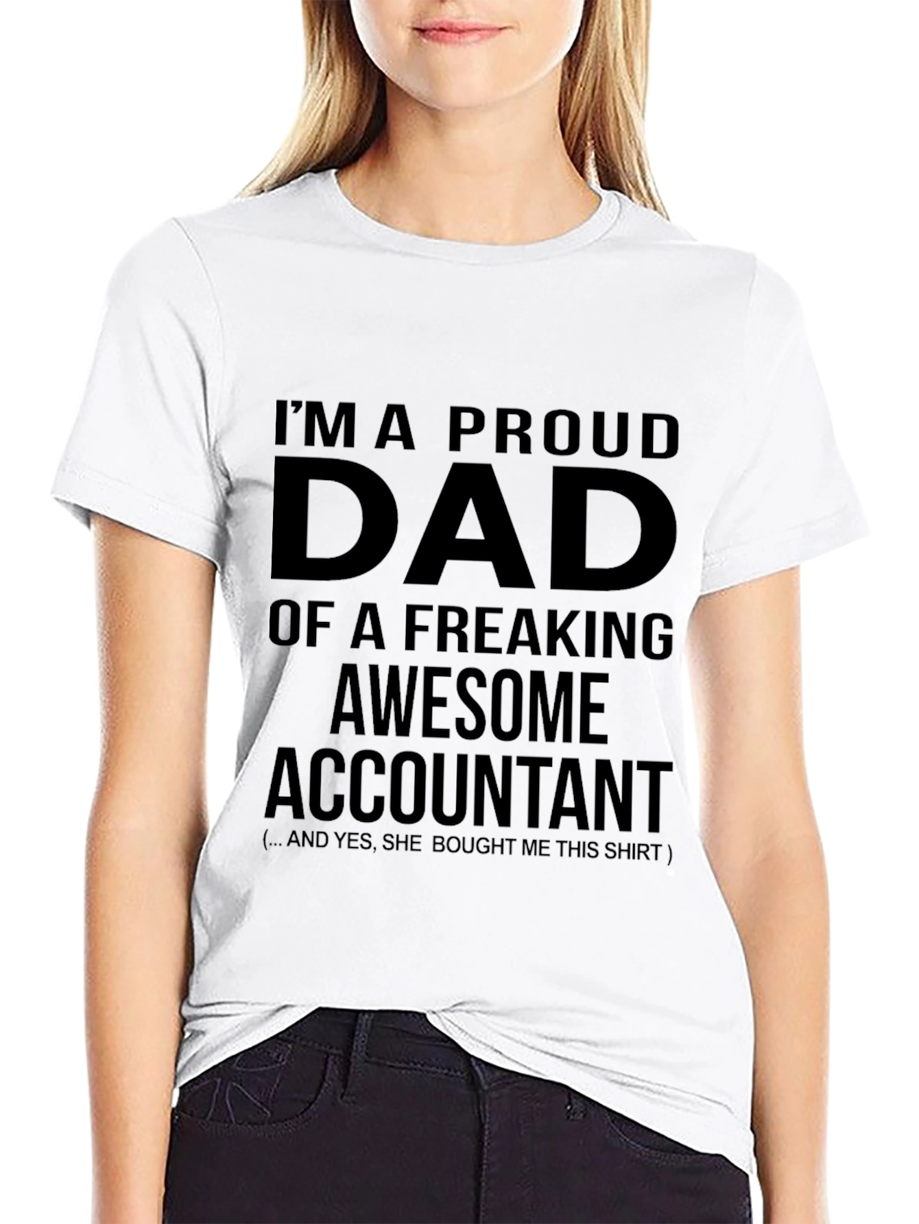 Proud Dad of an Awesome Accountant T-Shirt