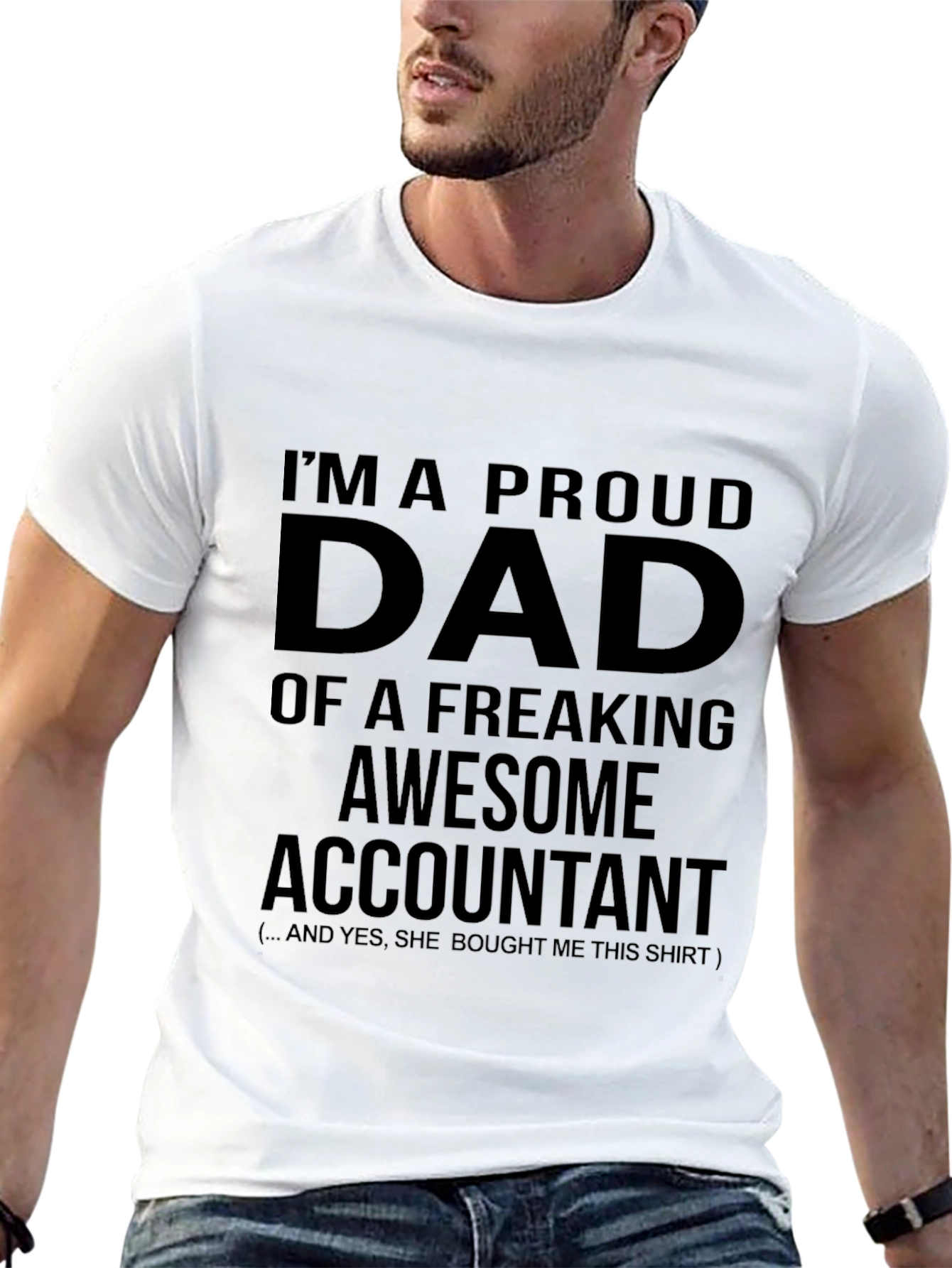 Proud Dad of an Awesome Accountant T-Shirt