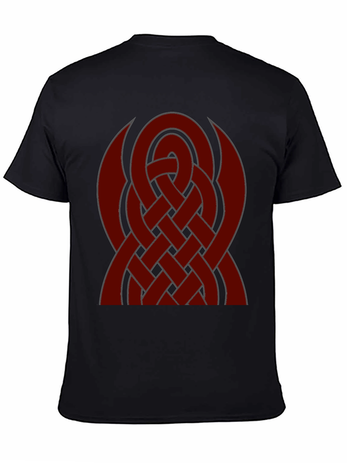 Celtic Knot Graphic Tee - Black