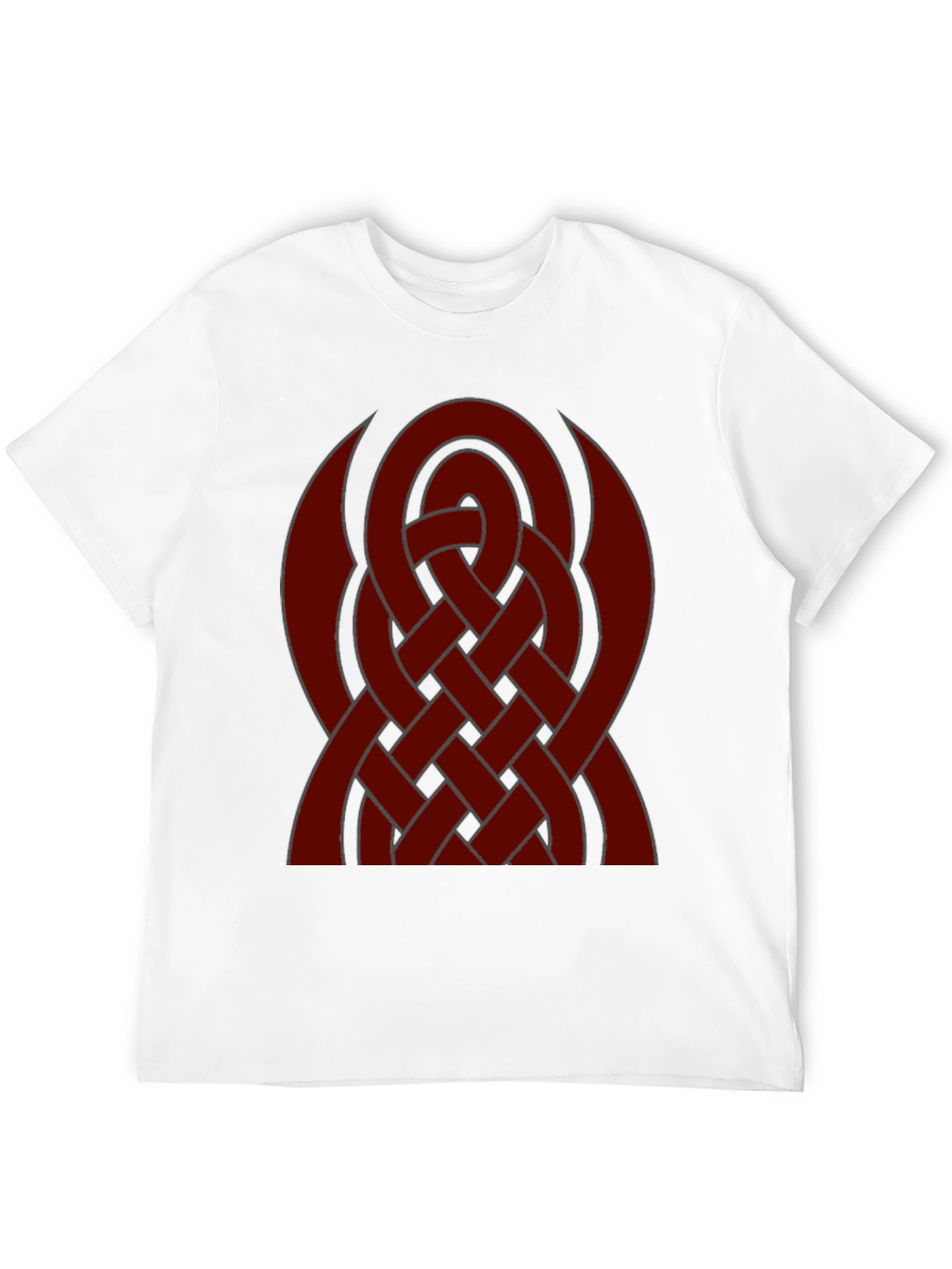 Celtic Knot Graphic Tee - Black