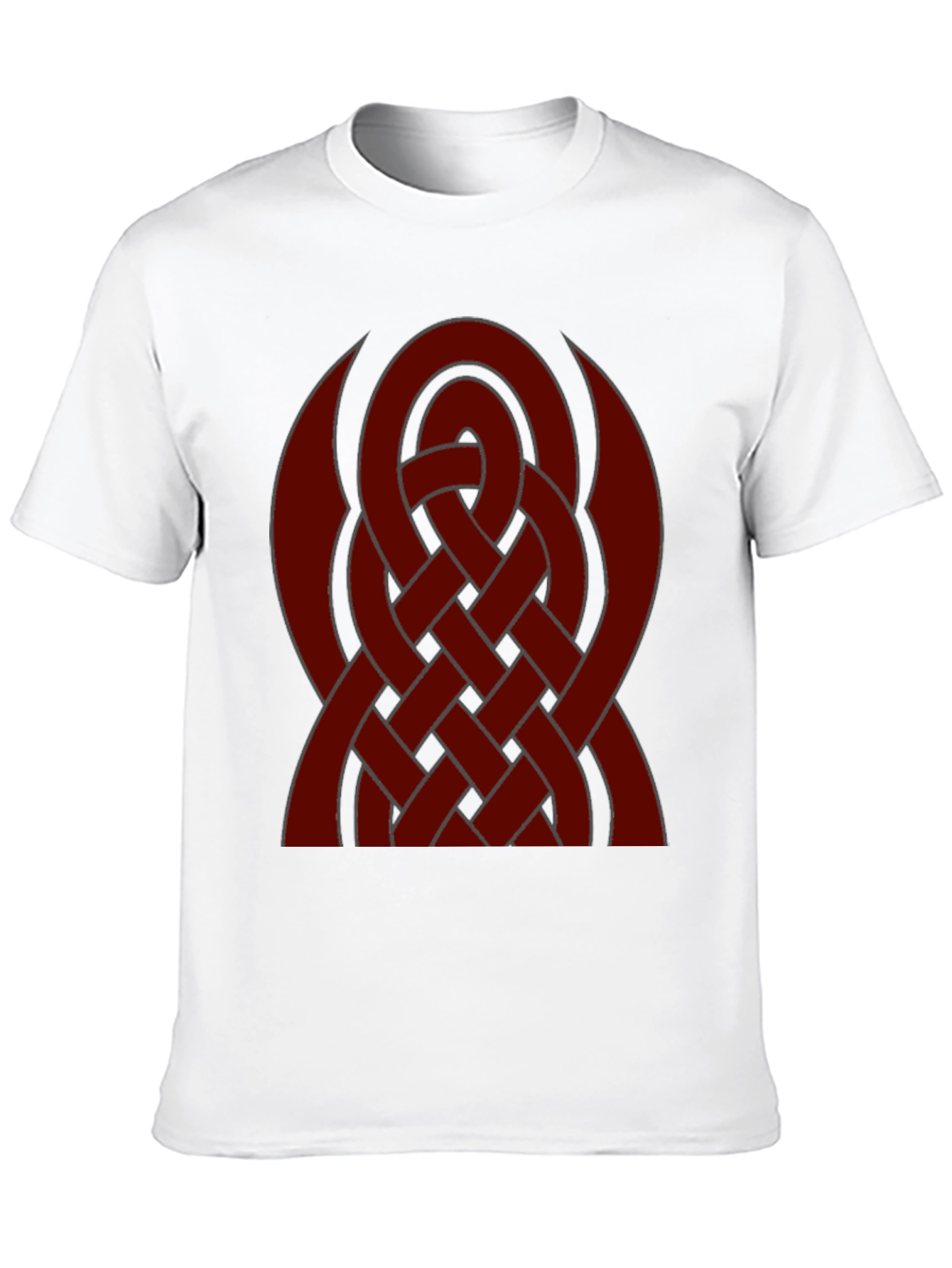 Celtic Knot Graphic Tee - Black