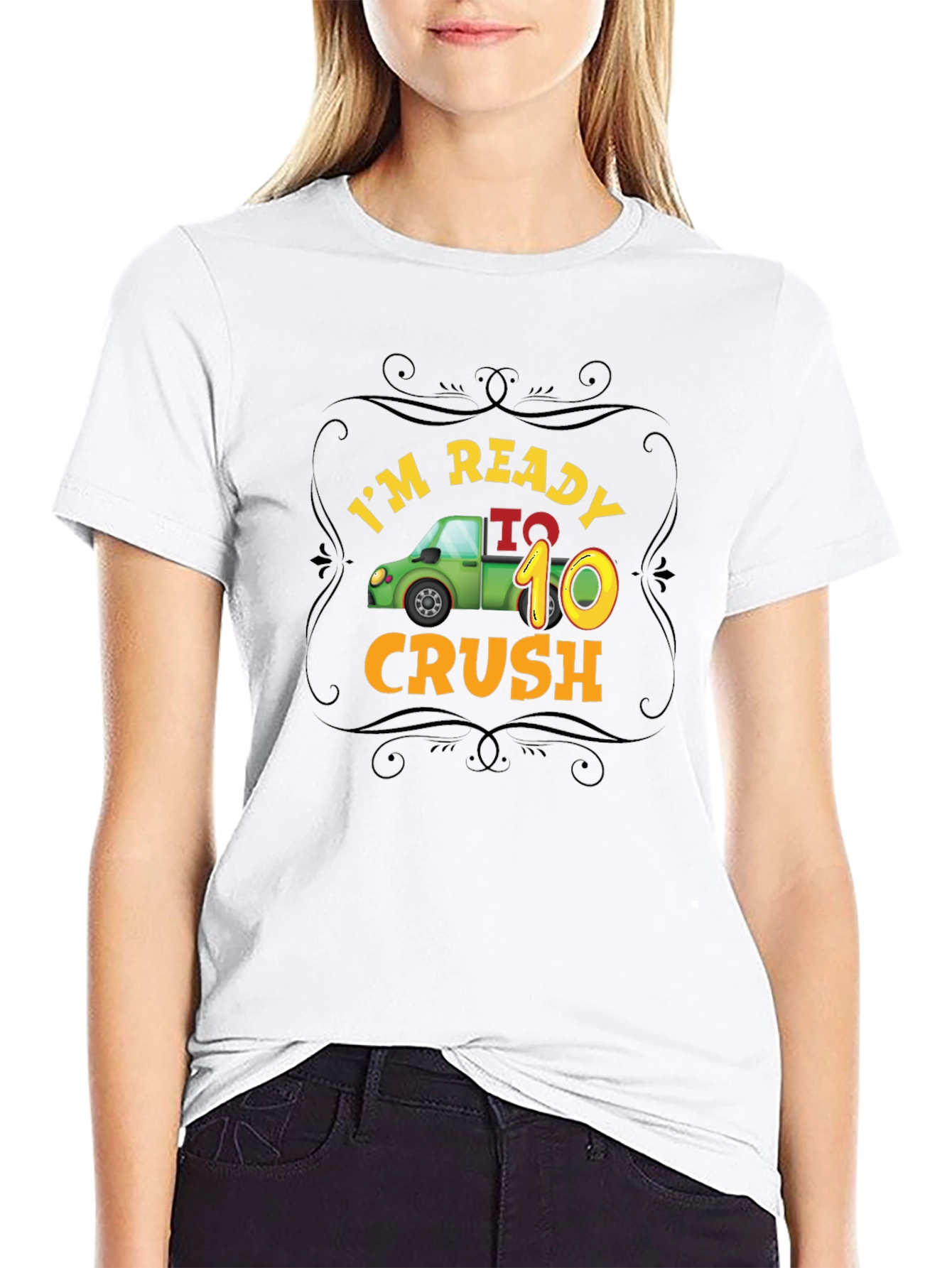 Ready to Crush - 10th Birthday Shirt