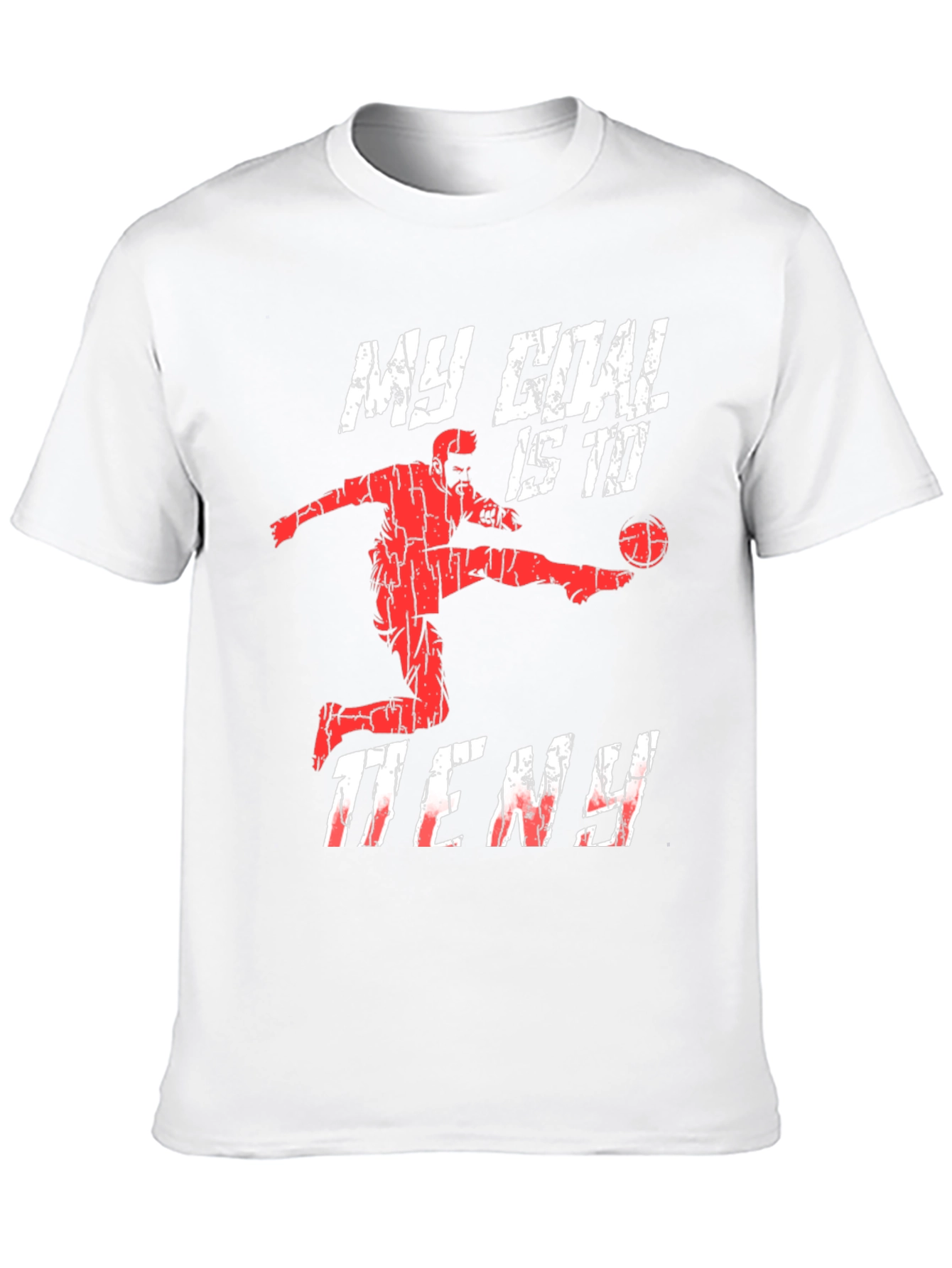 Basketball Goal T-Shirt - My Goal is to Deny