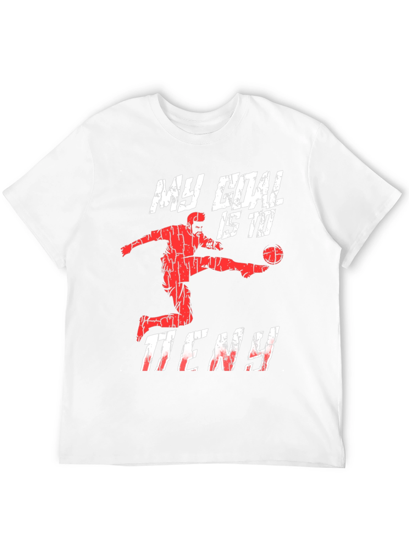 Basketball Goal T-Shirt - My Goal is to Deny