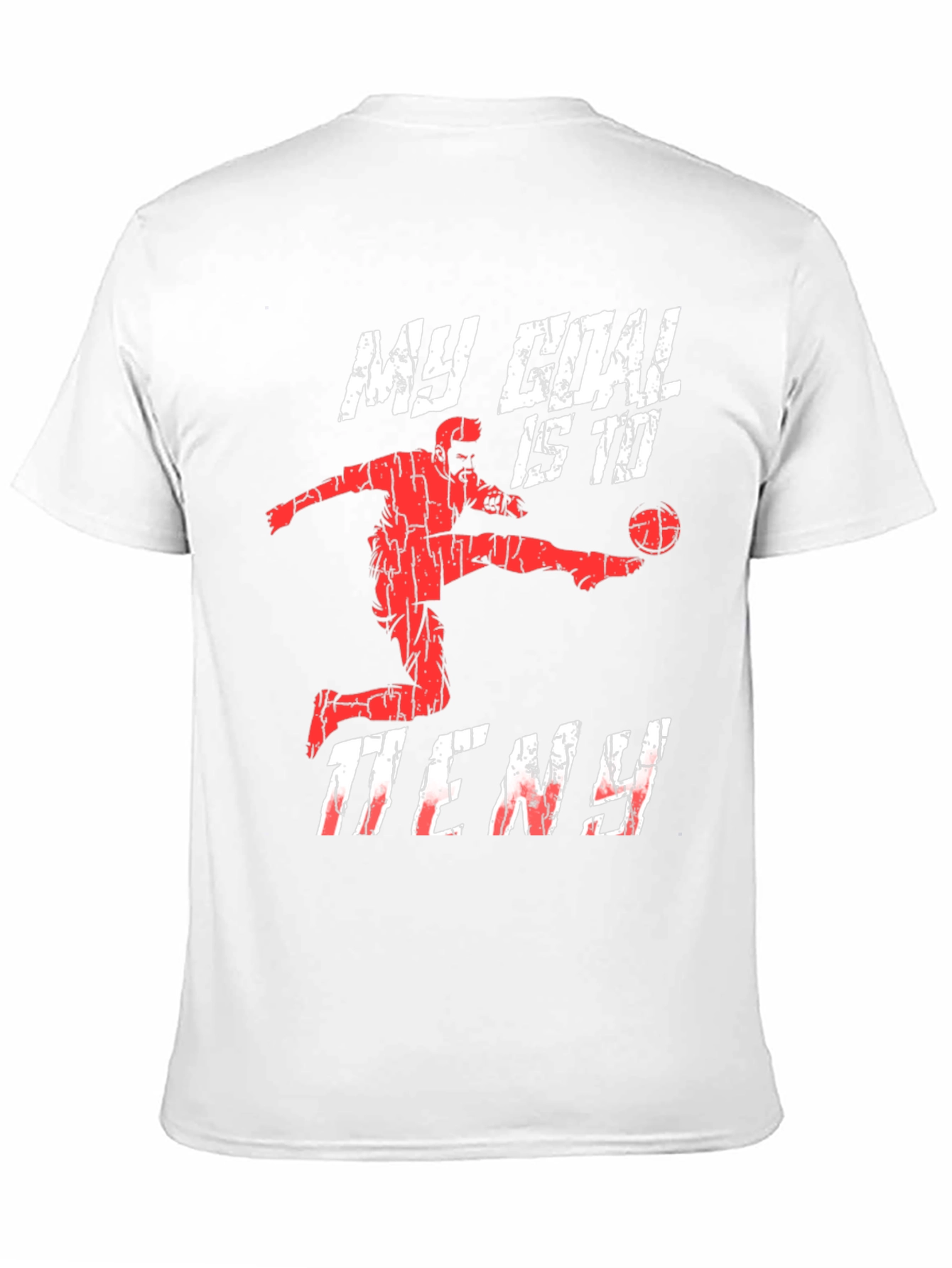 Basketball Goal T-Shirt - My Goal is to Deny