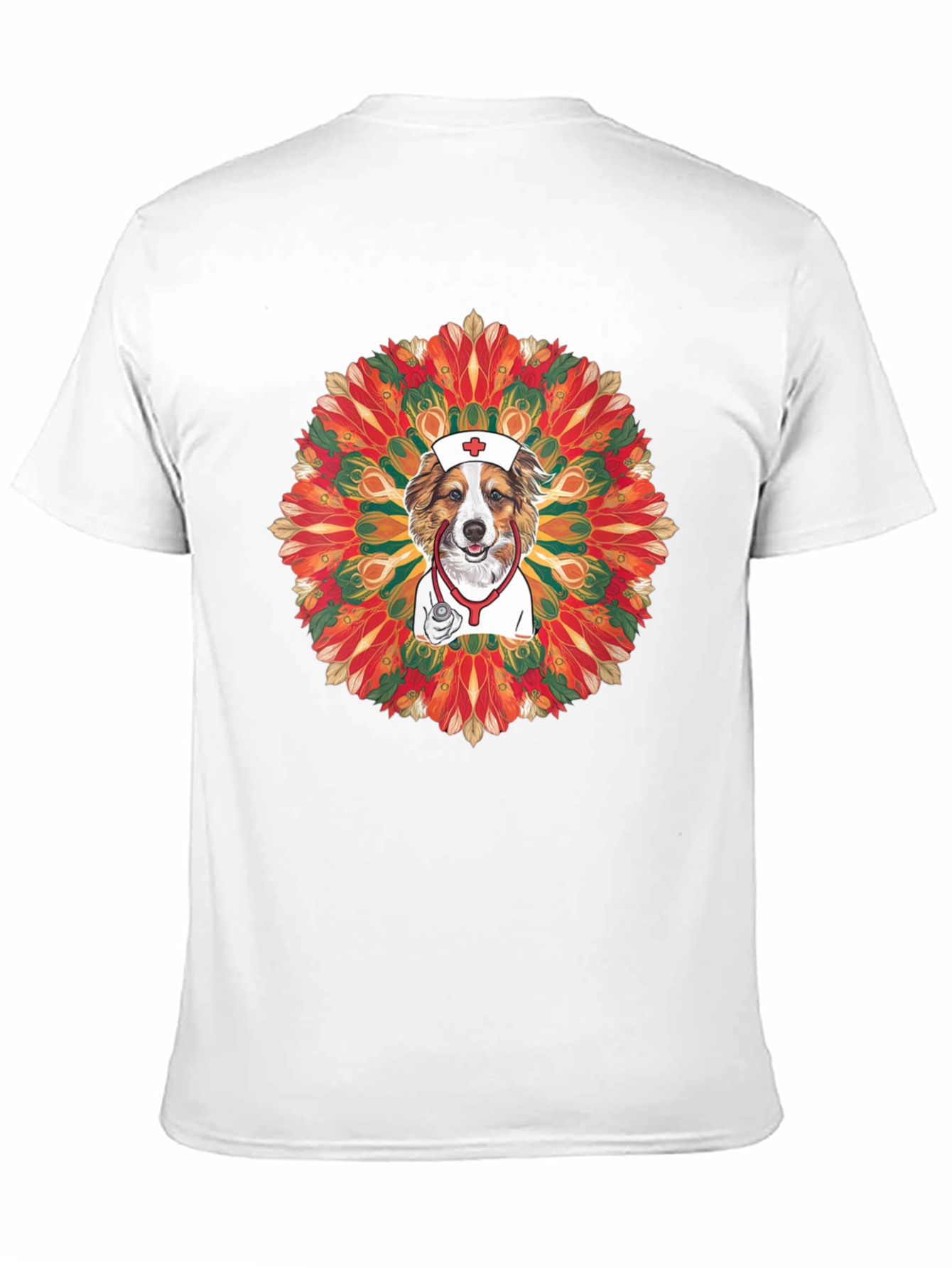 Dog Nurse Mandala T-Shirt