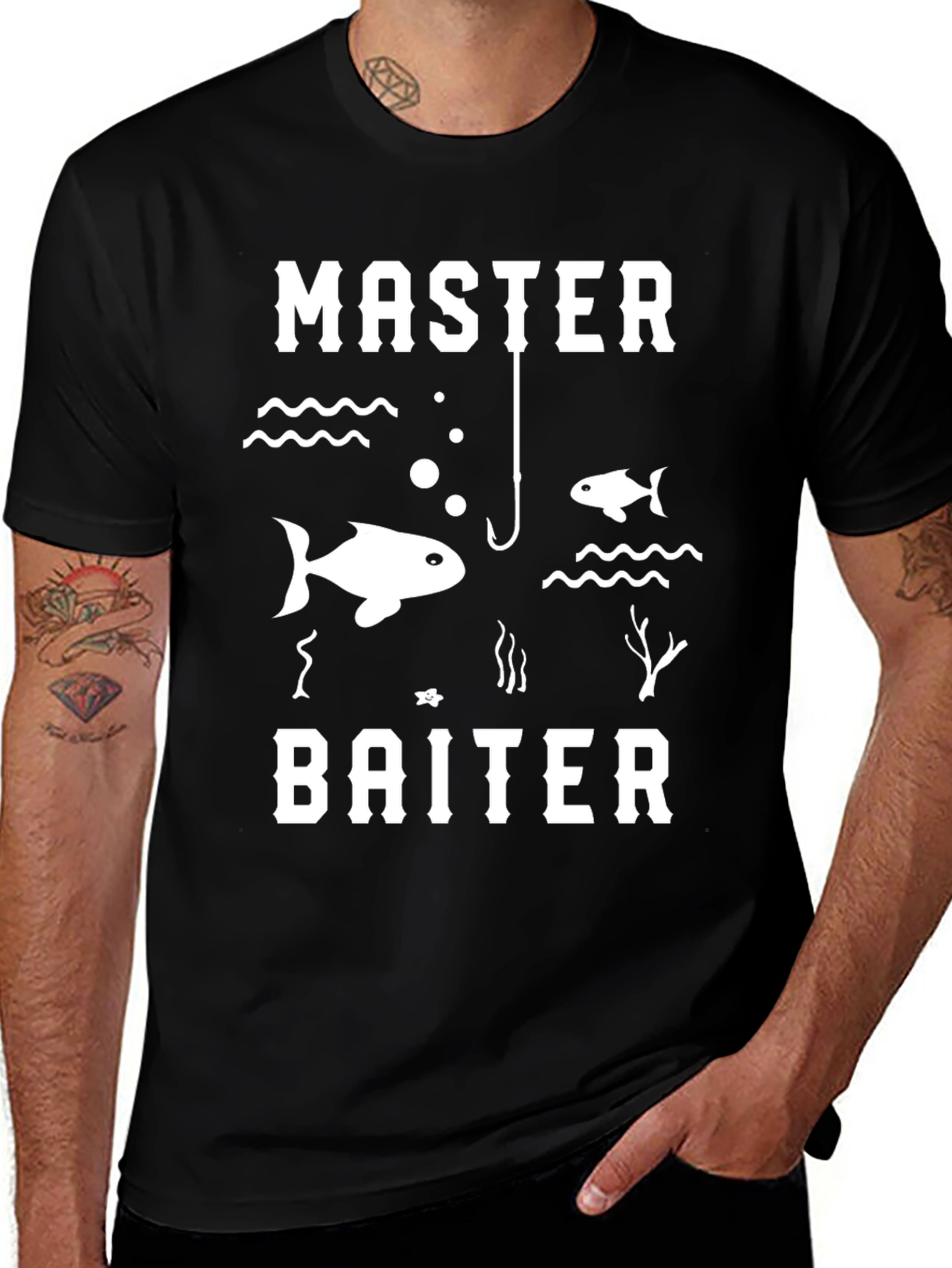 Master Baiter Funny Fishing T-Shirt