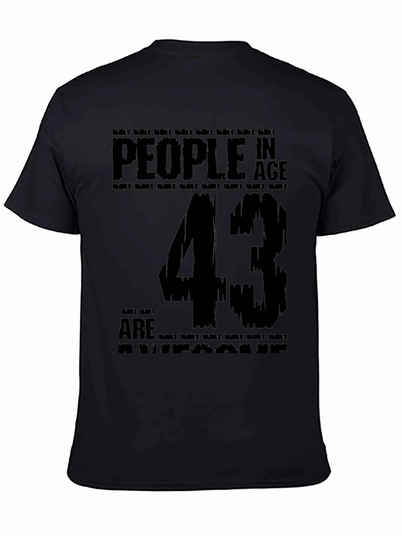 43 Years Old Awesome Birthday T-Shirt