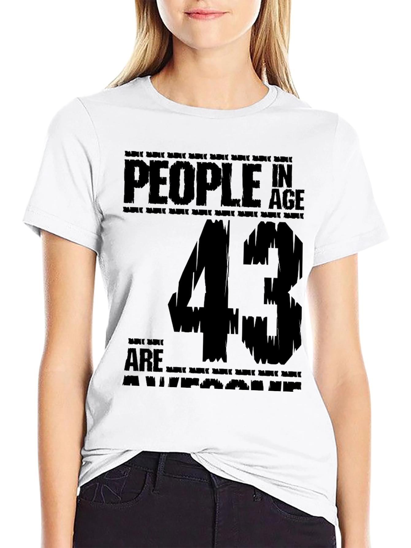 43 Years Old Awesome Birthday T-Shirt