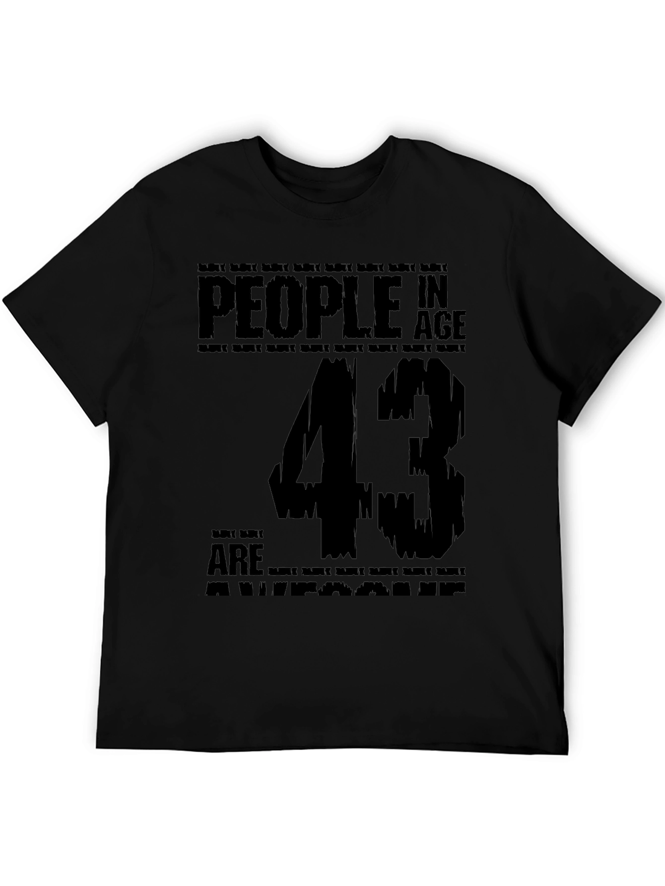 43 Years Old Awesome Birthday T-Shirt