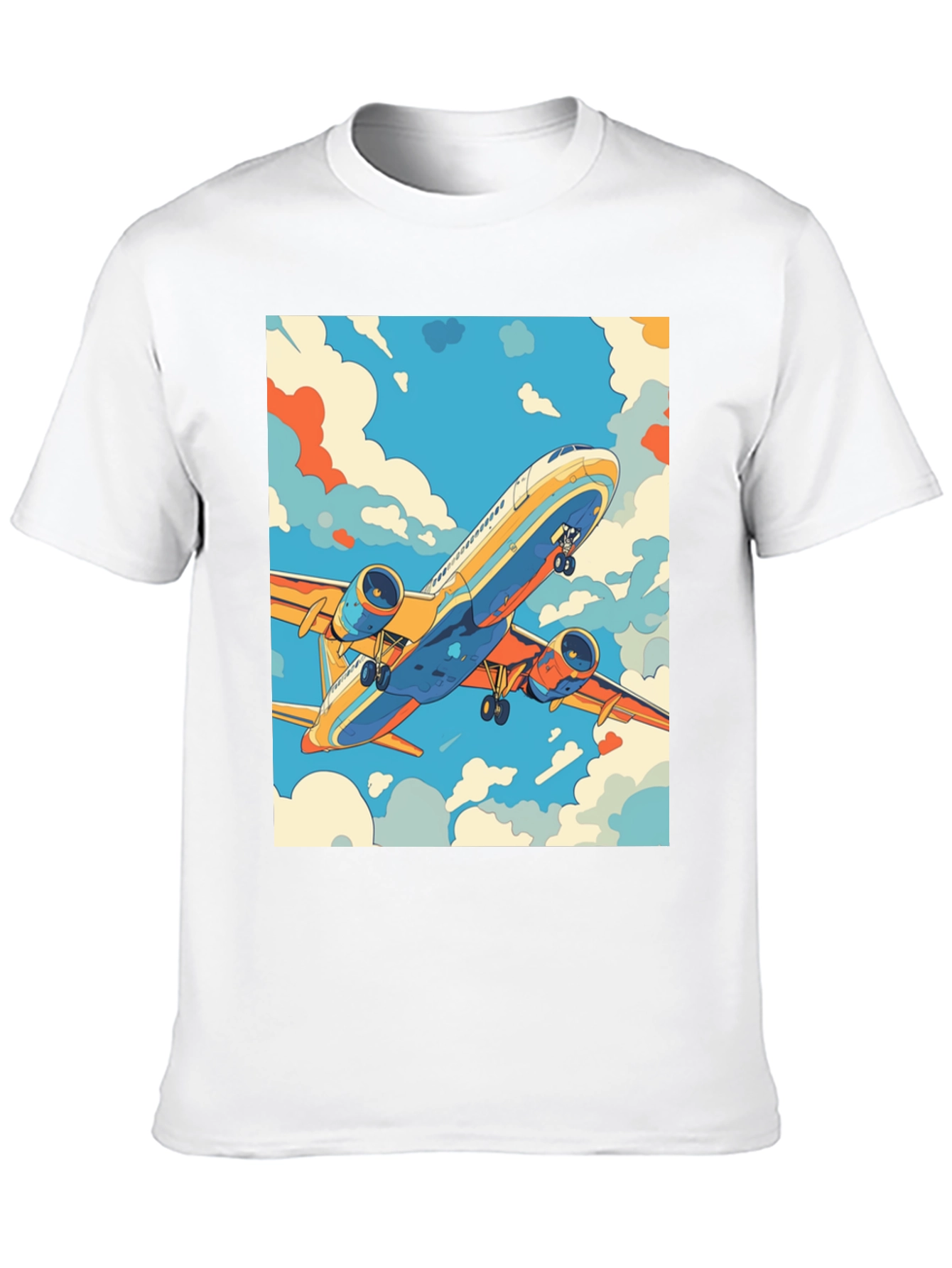 Airplane Graphic Tee - Fly High in Style!